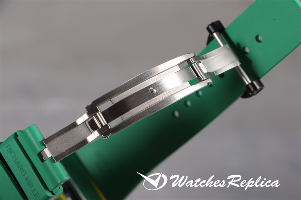 Migliore Richard Mille RM59-01 Tourbillon Green Lizard Orologi Replica-7