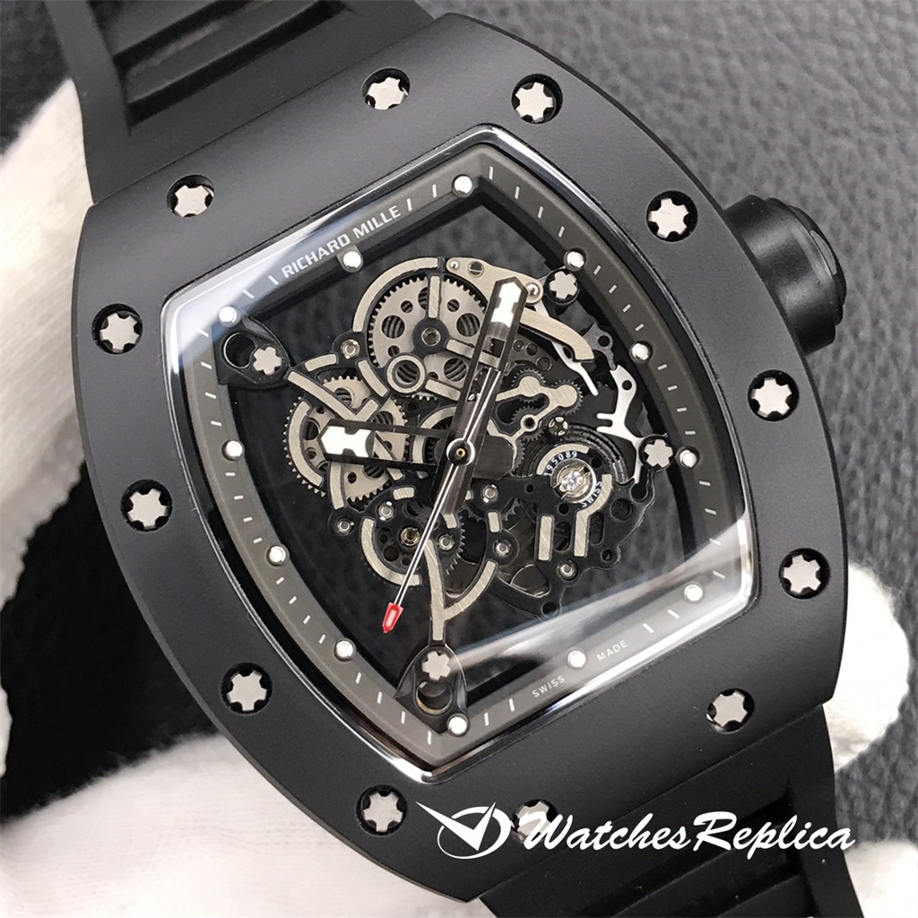 AAA Richard Mille RM055 "V2" Orologi Replica In Ceramica-3