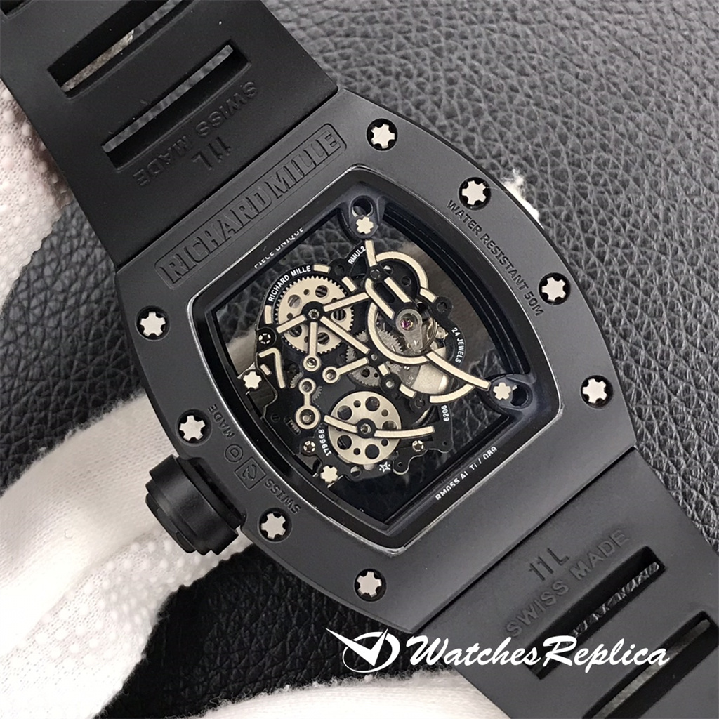 AAA Richard Mille RM055 "V2" Orologi Replica In Ceramica-8