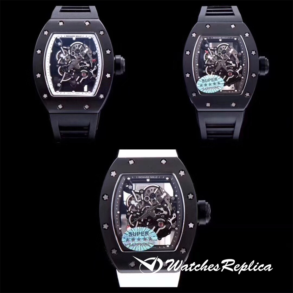 AAA Richard Mille RM055 "V2" Orologi Replica In Ceramica-11