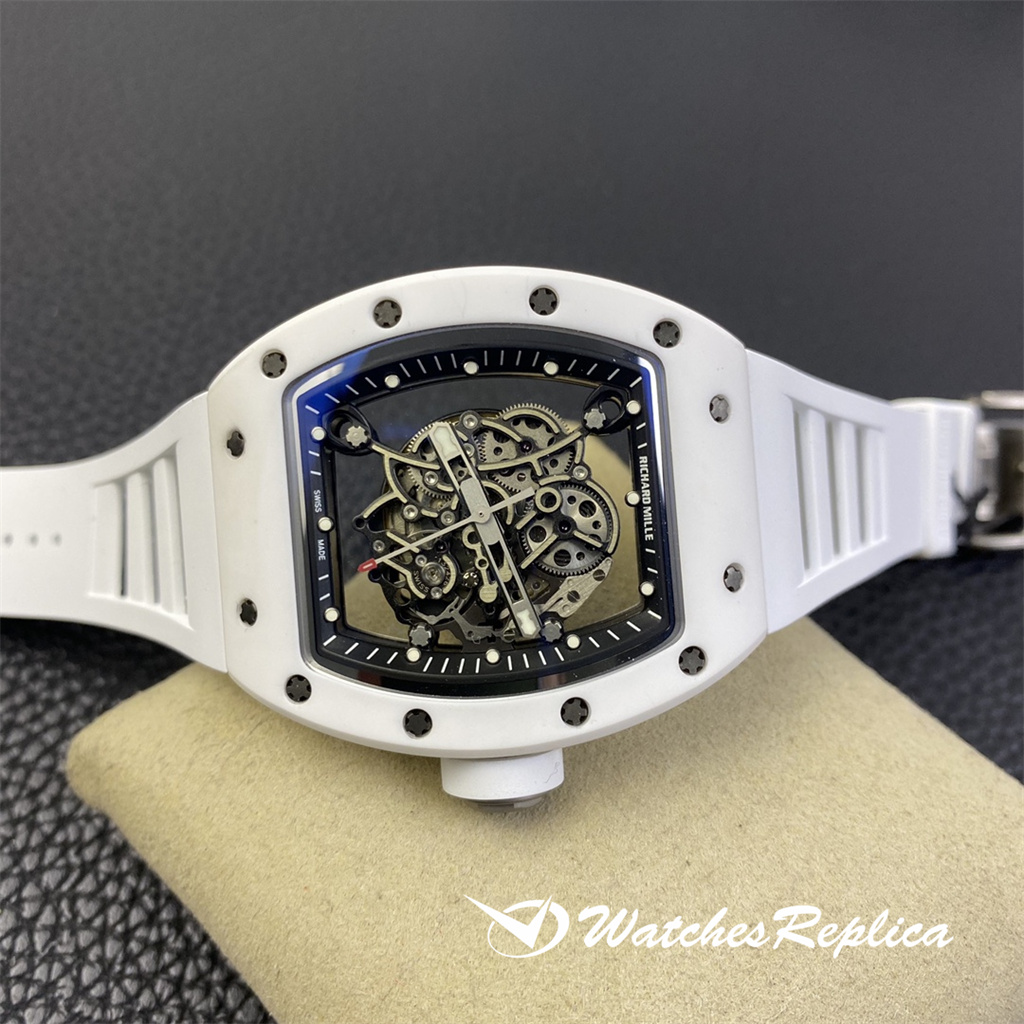 Richard Mille RM055 bianco Ceramic Series-7