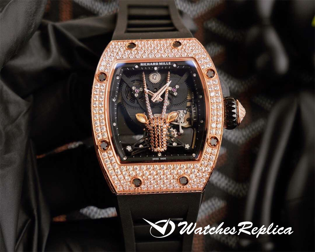 Richard Mille Capricorn Gypsophila Series Orologi Replica-11