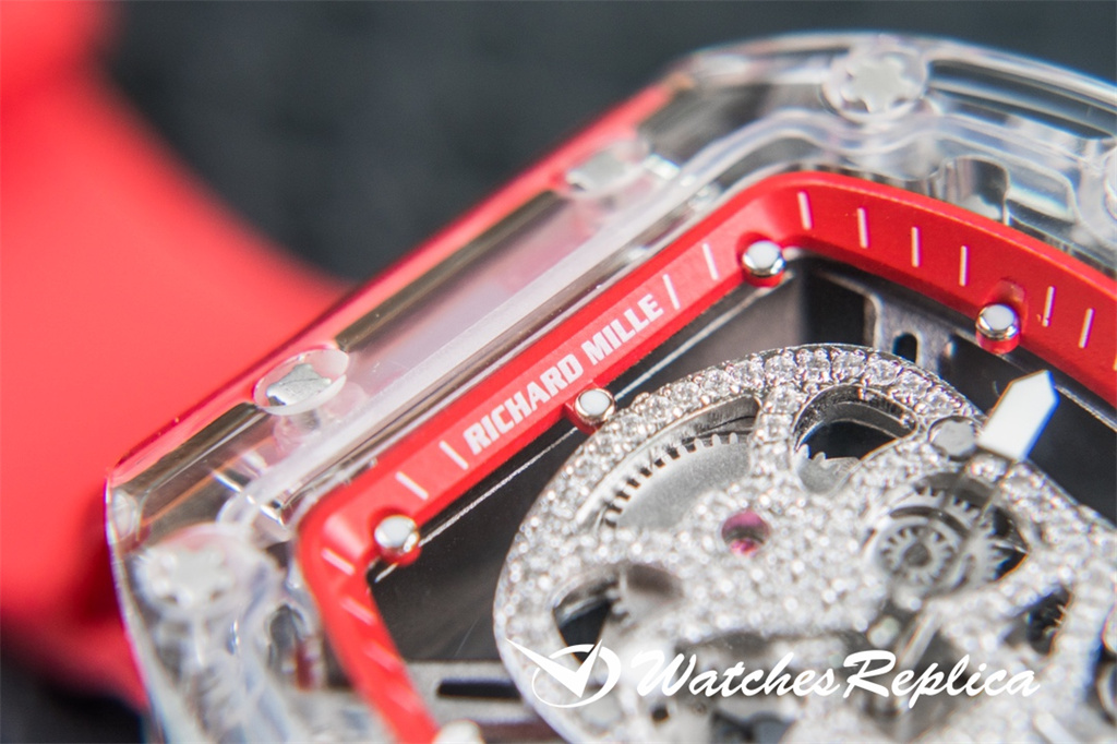 AAA Richard Mille RM052 Scrità Serie Crystal Series Transparent Crystal-3