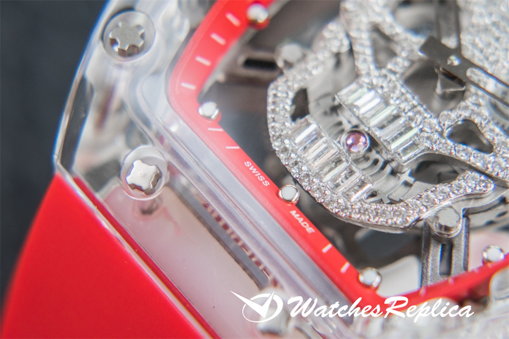 AAA Richard Mille RM052 Scrità Serie Crystal Series Transparent Crystal-5