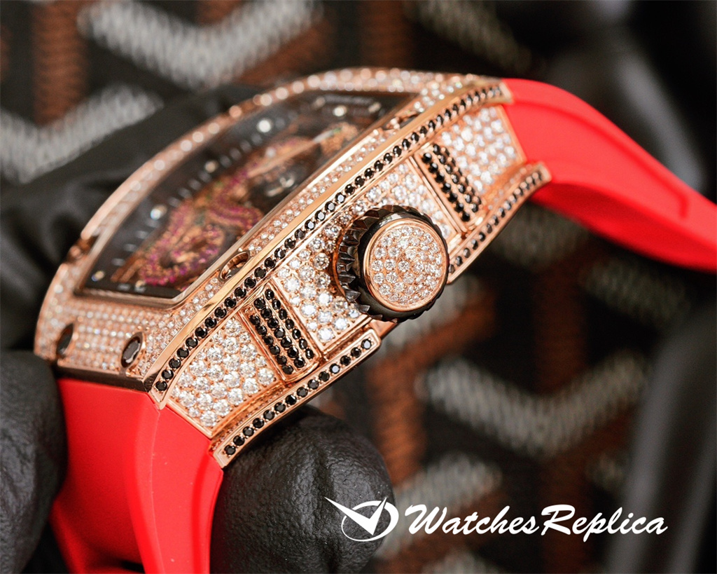 Orologi Replica Da Gioiello Richard Mille RM26-01 A Buon Mercato-5
