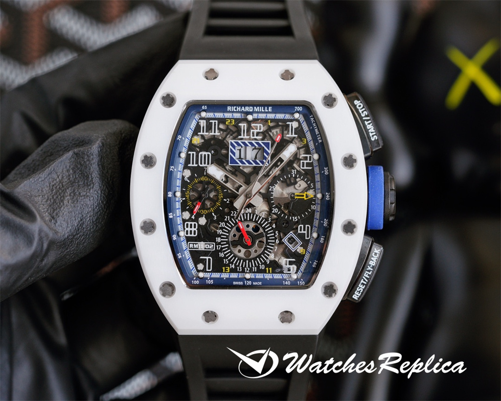 Richard Mille RM11-03 Serie Di Fibre Di Carbonio Cronografo-1