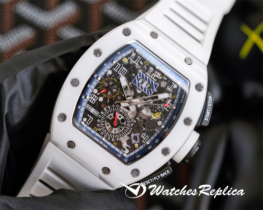 Richard Mille RM11-03 Serie Di Fibre Di Carbonio Cronografo-3