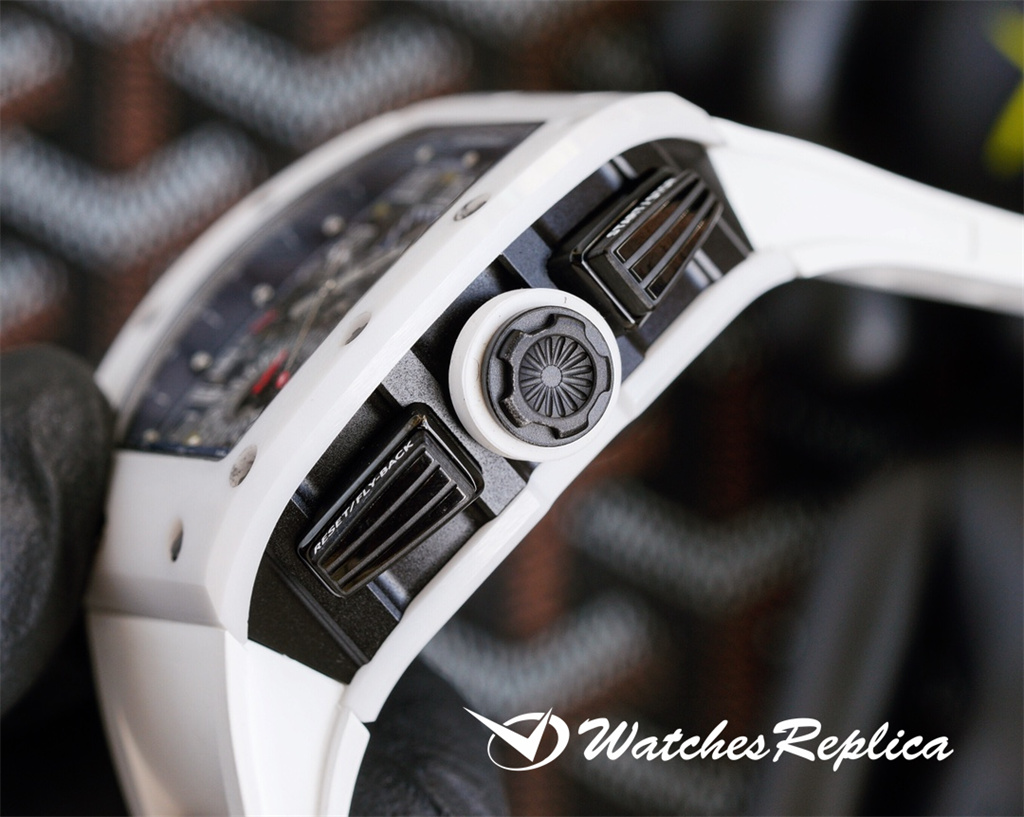 Richard Mille RM11-03 Serie Di Fibre Di Carbonio Cronografo-5