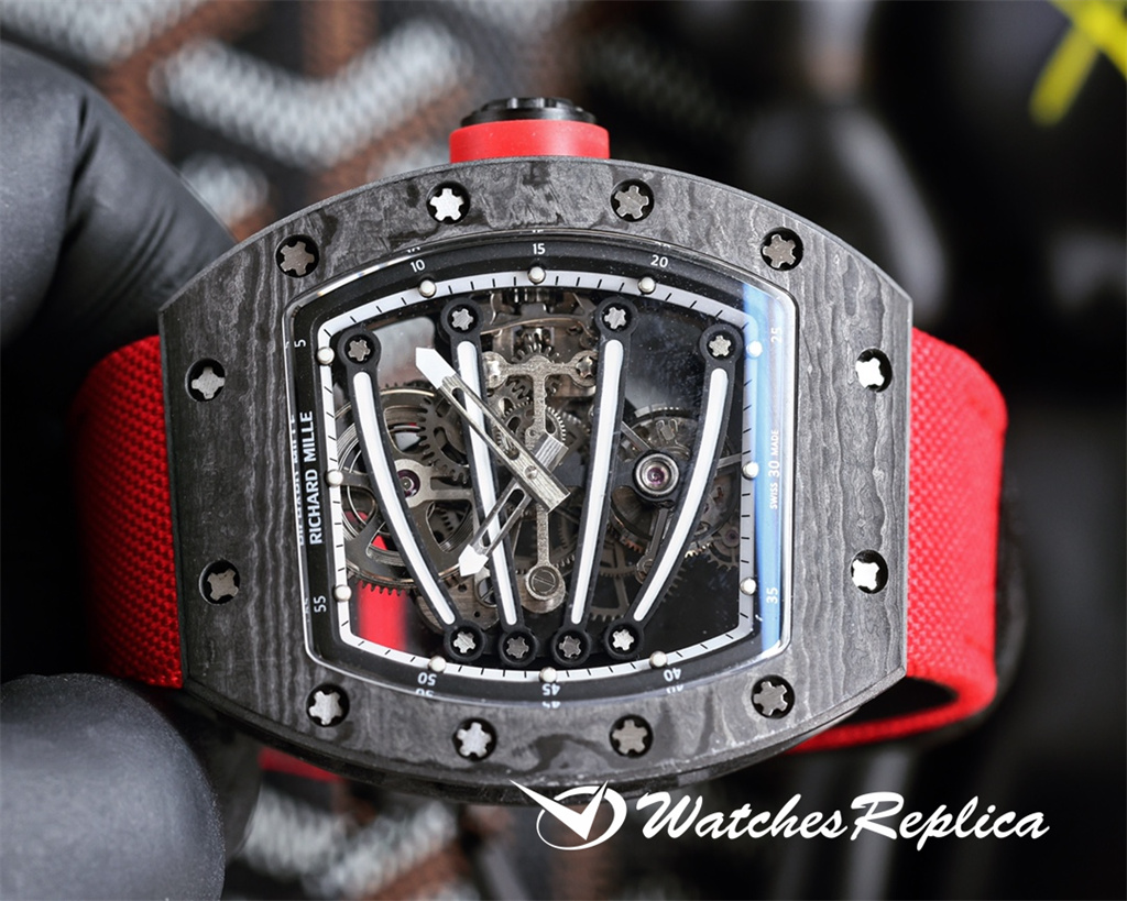 Richard Mille 59-01 Green Lizard Orologi Replica-3