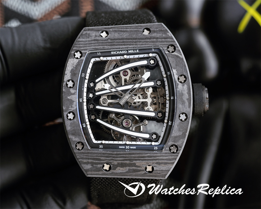 Richard Mille 59-01 Green Lizard Orologi Replica-8