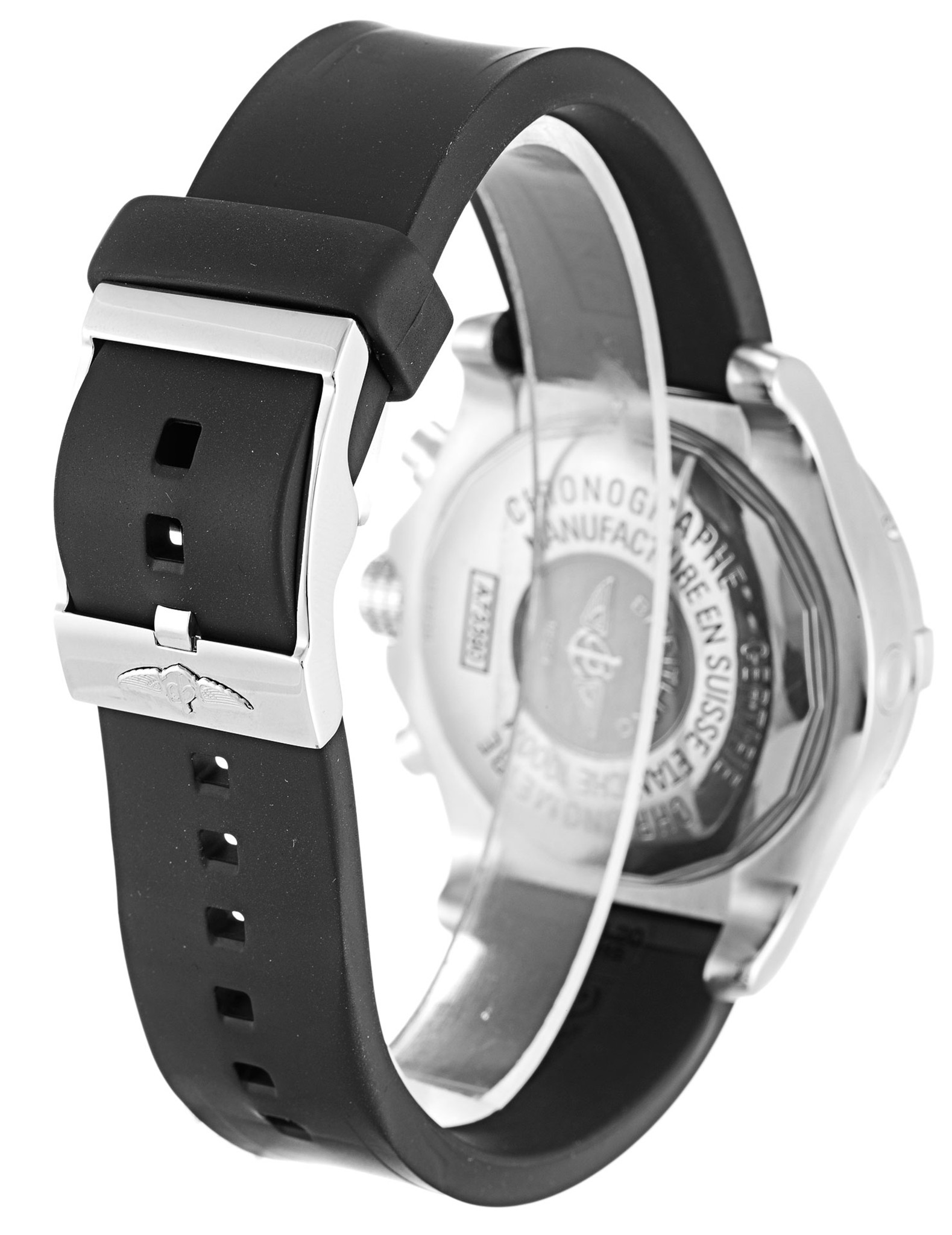 Breitling Avenger Seawolf Quadrante nero Number Marker A73390 45.4MM-2