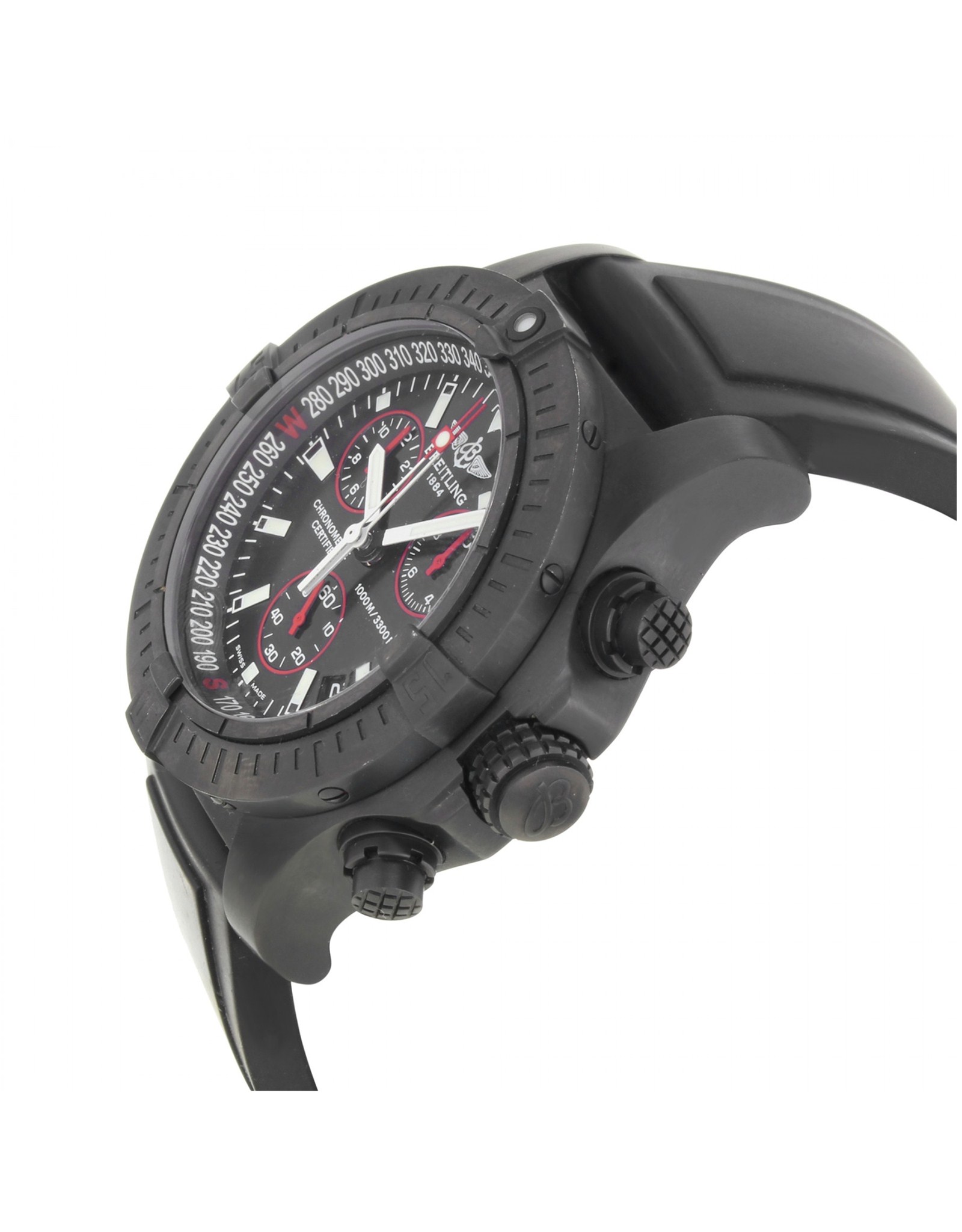 Breitling Avenger Seawolf Quadrante nero Data Funzione M7339010/Ba03-131S 46MM-1
