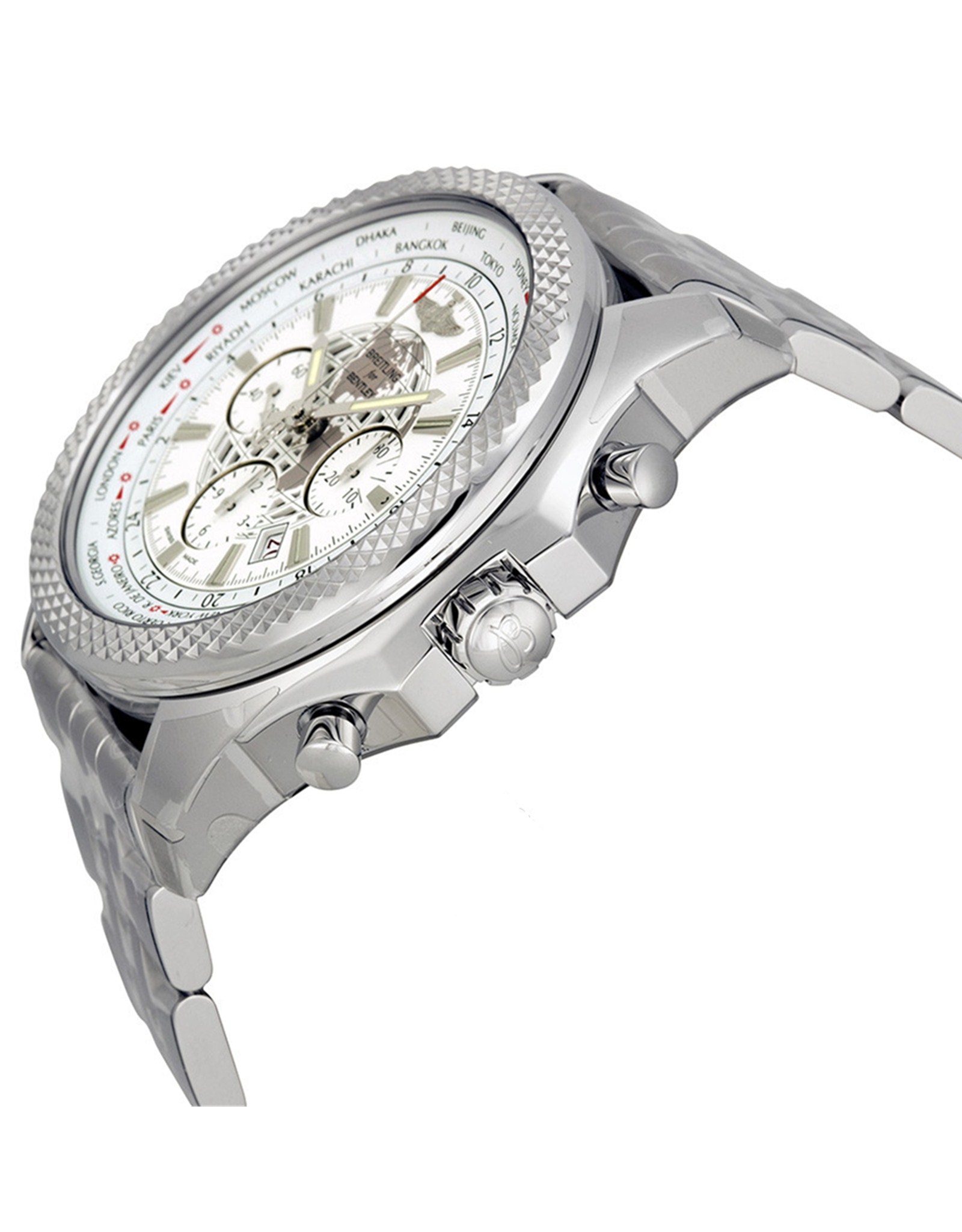 Bracciale In Acciaio Inossidabile Breitling Breitling Ab0521U0 A755Ss 46MM-1