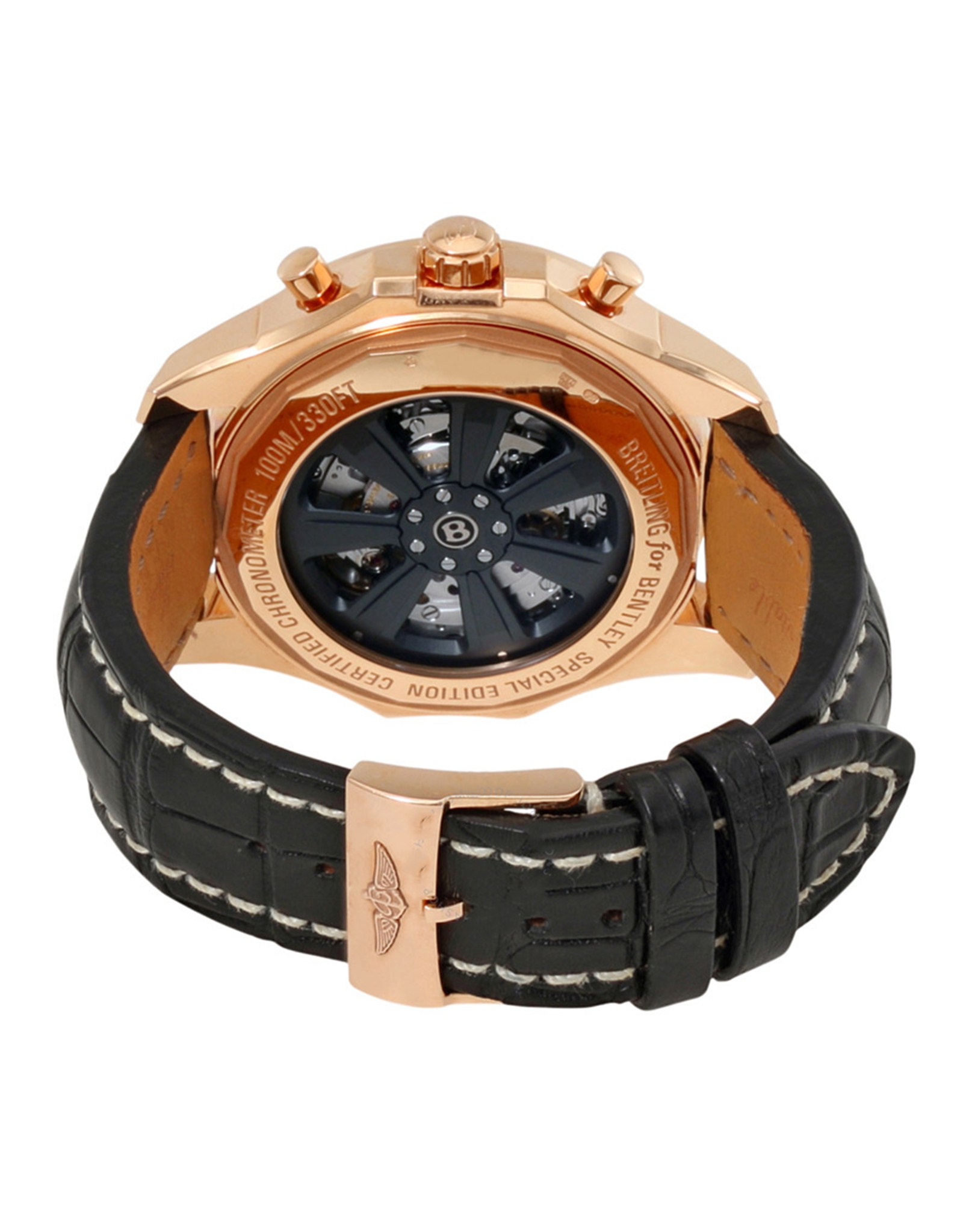 Breitling Bentley Quadrante nero Diar Dialtra Cinghia Rb0521U4 Bc66 760P R20Ba.1 49MM-2