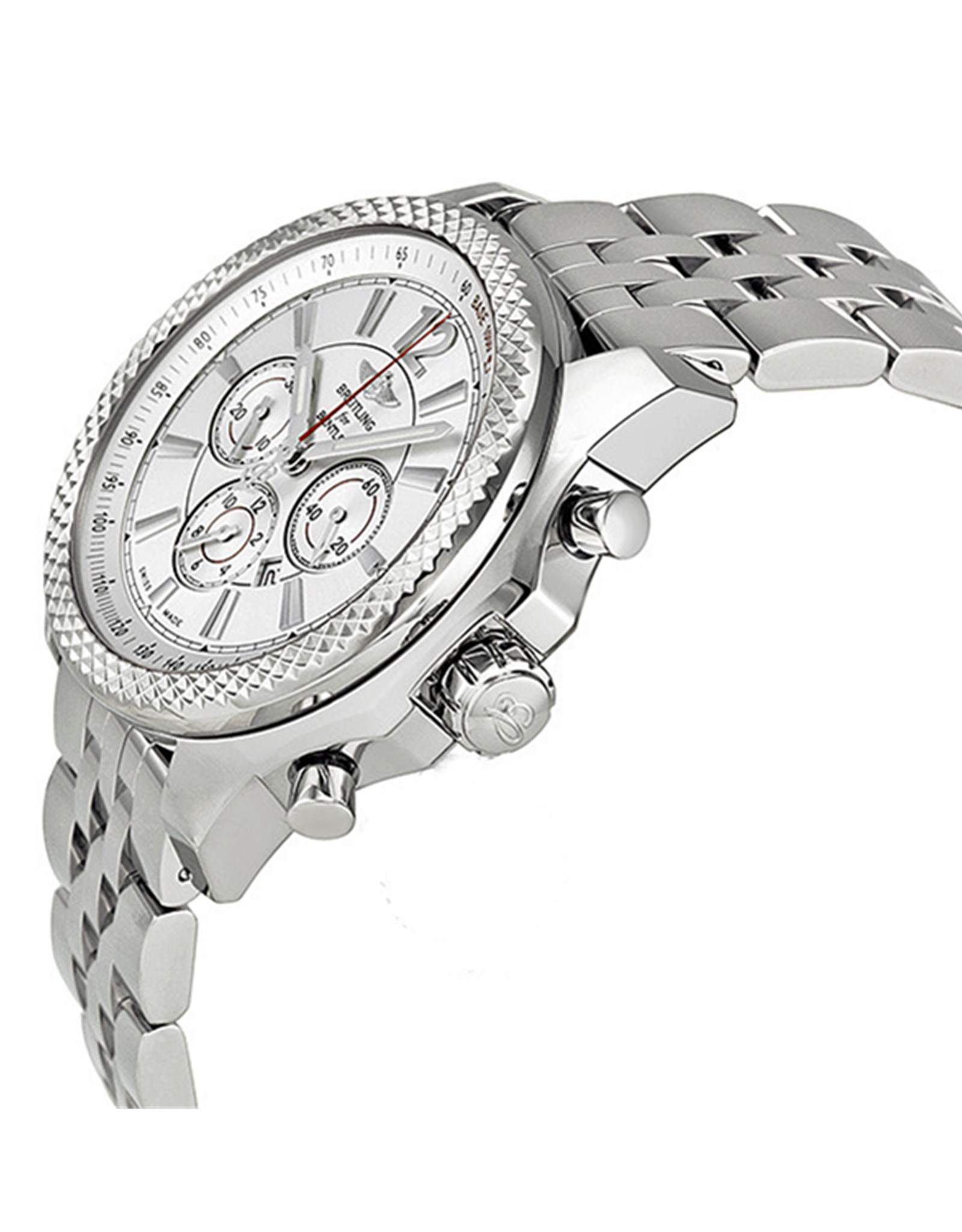 Breitling Bentley Silver Dial Di Acciaio Inossidabile A4139021 G754 42MM-1