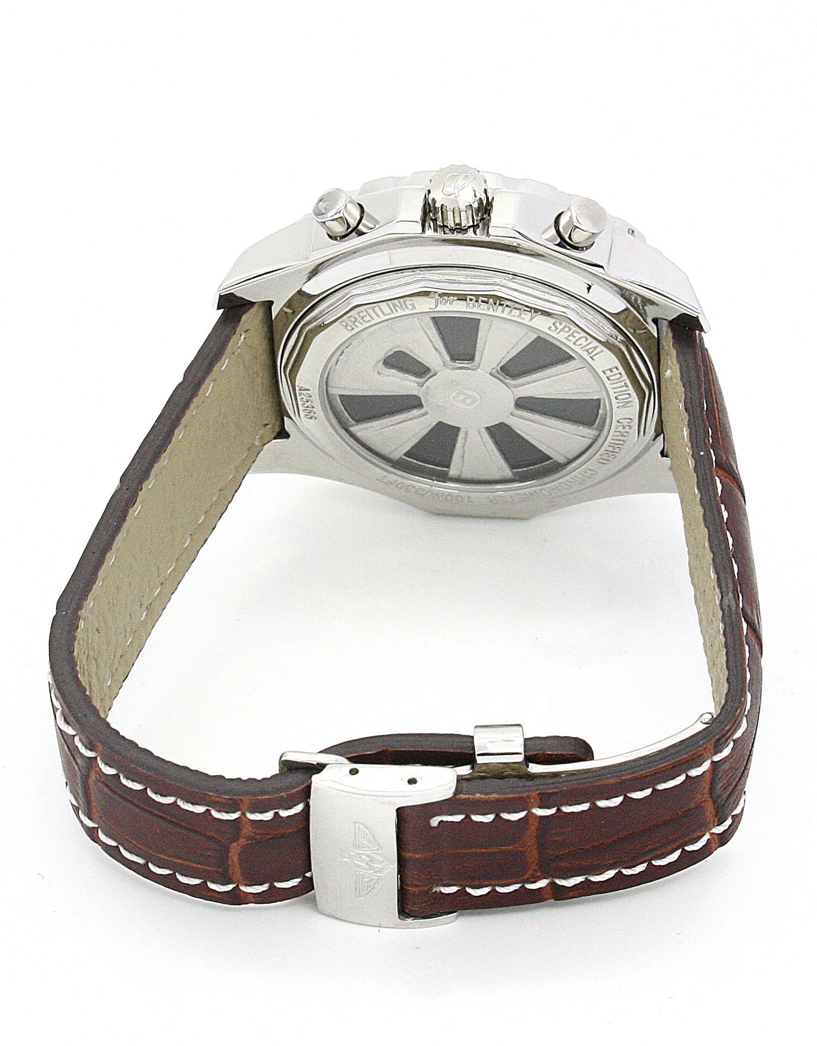 Breitling Bentley Gt Quadrante bianco Number Marker A13362 44,8 MM-2