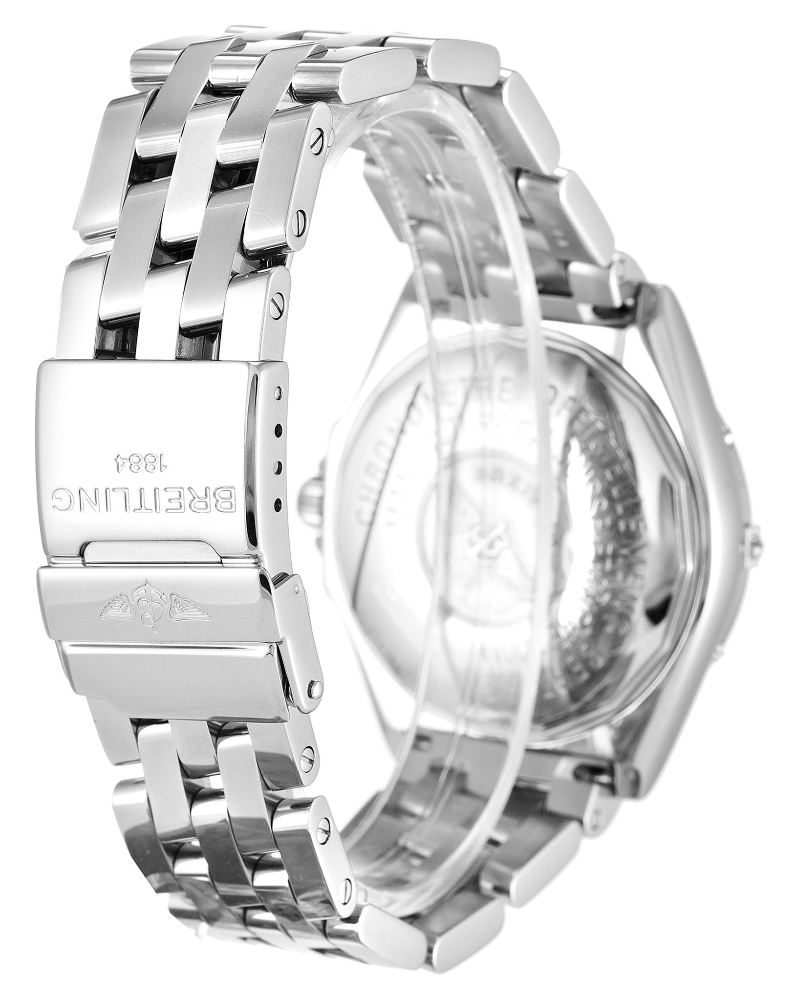 Breitling Wings Automatic Quadrante nero Stick Marker A10350 40MM-2