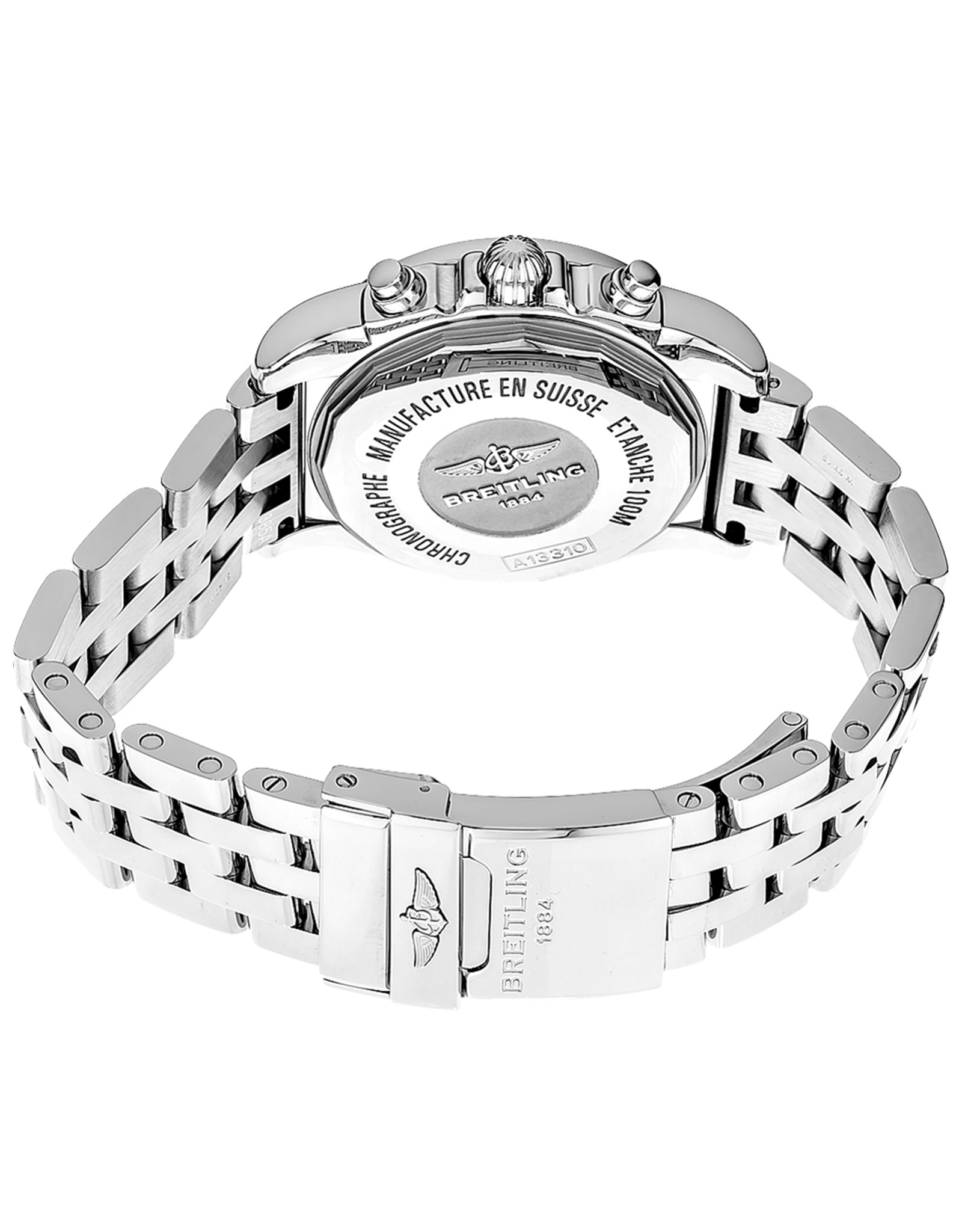 Breitling Chronomat Mother Of Pearl bianco Diamond Da donna Orologi Replica A1331053/A776-385A 38MM-2