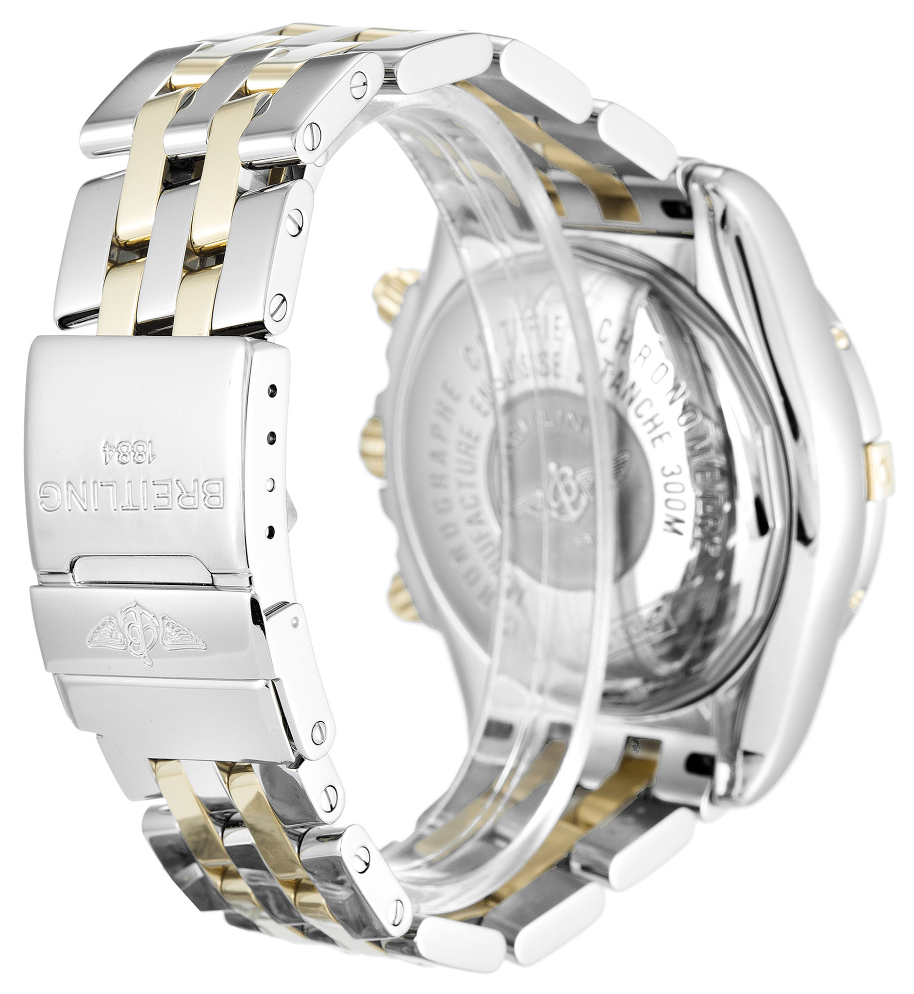 Breitling Chronomat Evolution Quadrante bianco Stick Marker B13356 43,7 MM-2