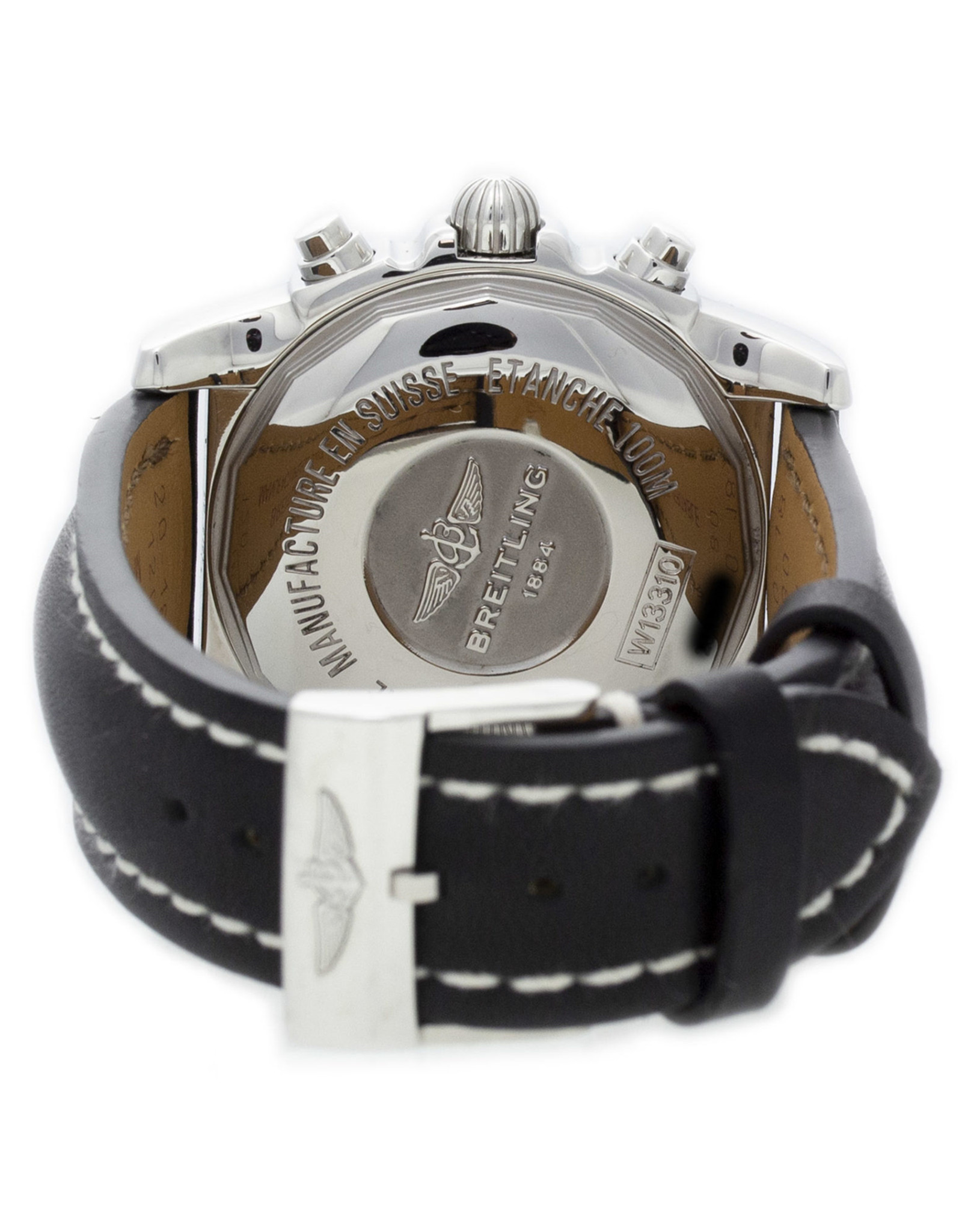 Breitling Chronomat Blach Completto Tungsen Bezel Lusso Orologi Replica W1331012/Bd92-428X 38MM-2