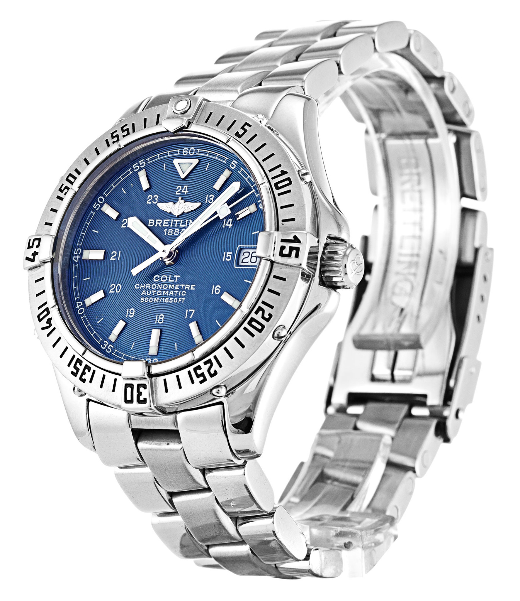 Breitling Colt Auto blu Stick Marker A17350 38MM-1