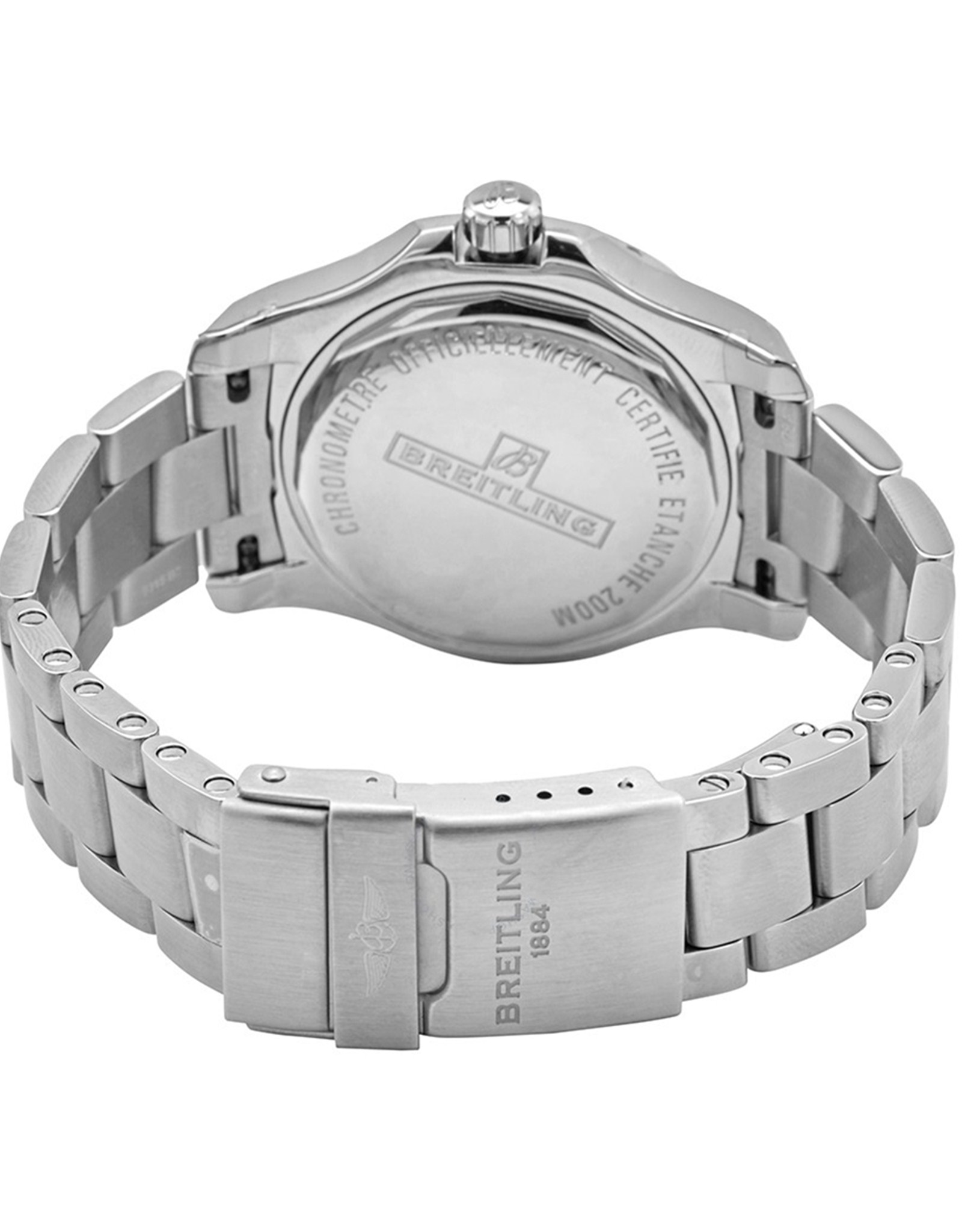 Breitling Colt Quadrante nero Case In Acciaio Inossidabile A7438911 Bd82Ss 36MM-2