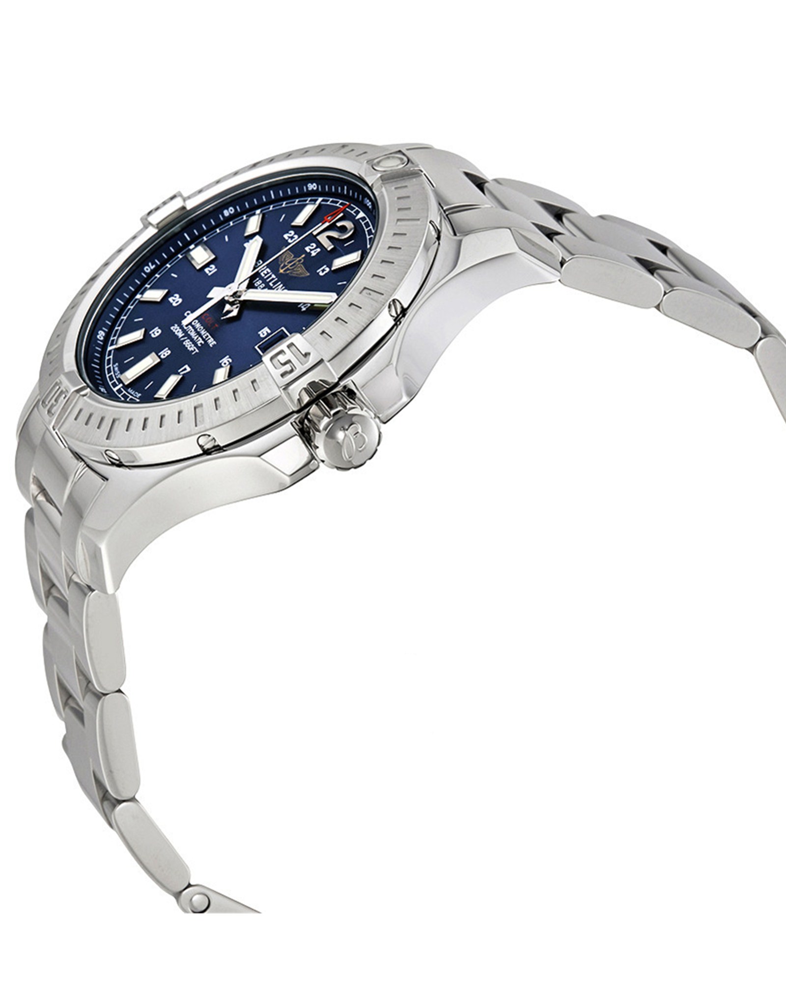 Breitling Colt blu Bracciale In Acciaio Inossidabile A1731311/C934 182A 41MM-1