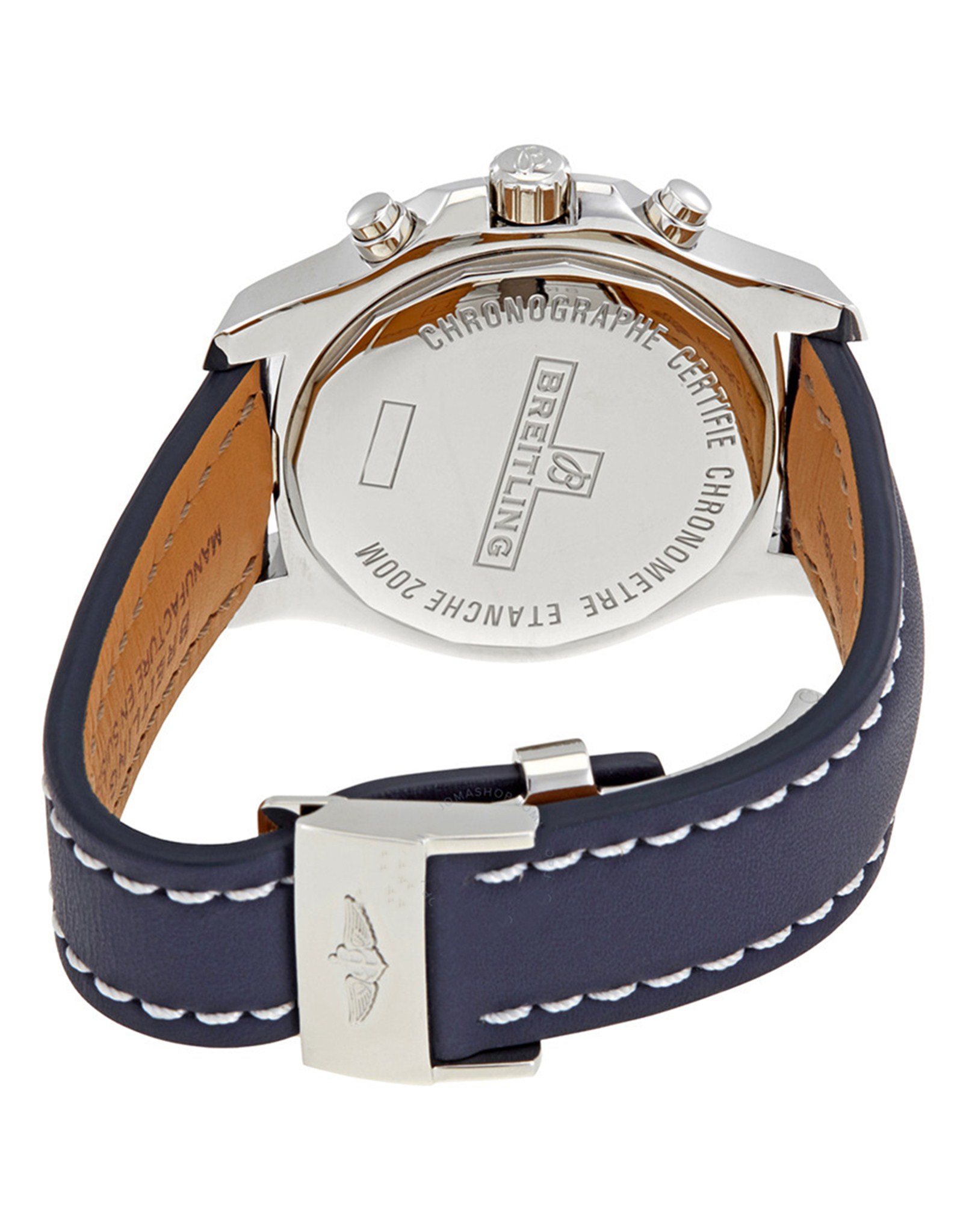 Breitling Colt Quadrante blu blu Leather Cinghia A7338811 C905Blld 44MM-2