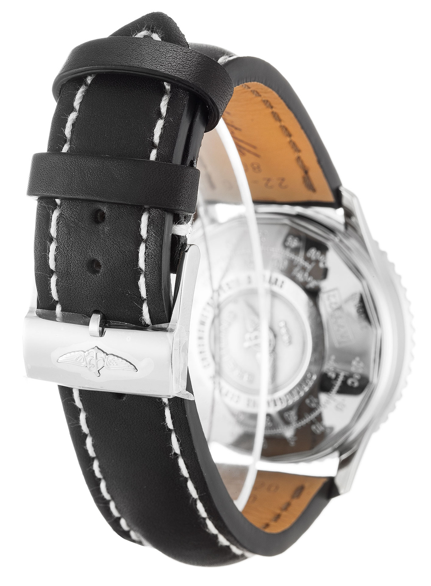 Breitling Navitimer Quadrante bianco Diact Cinghia A23322 41,8 MM-2