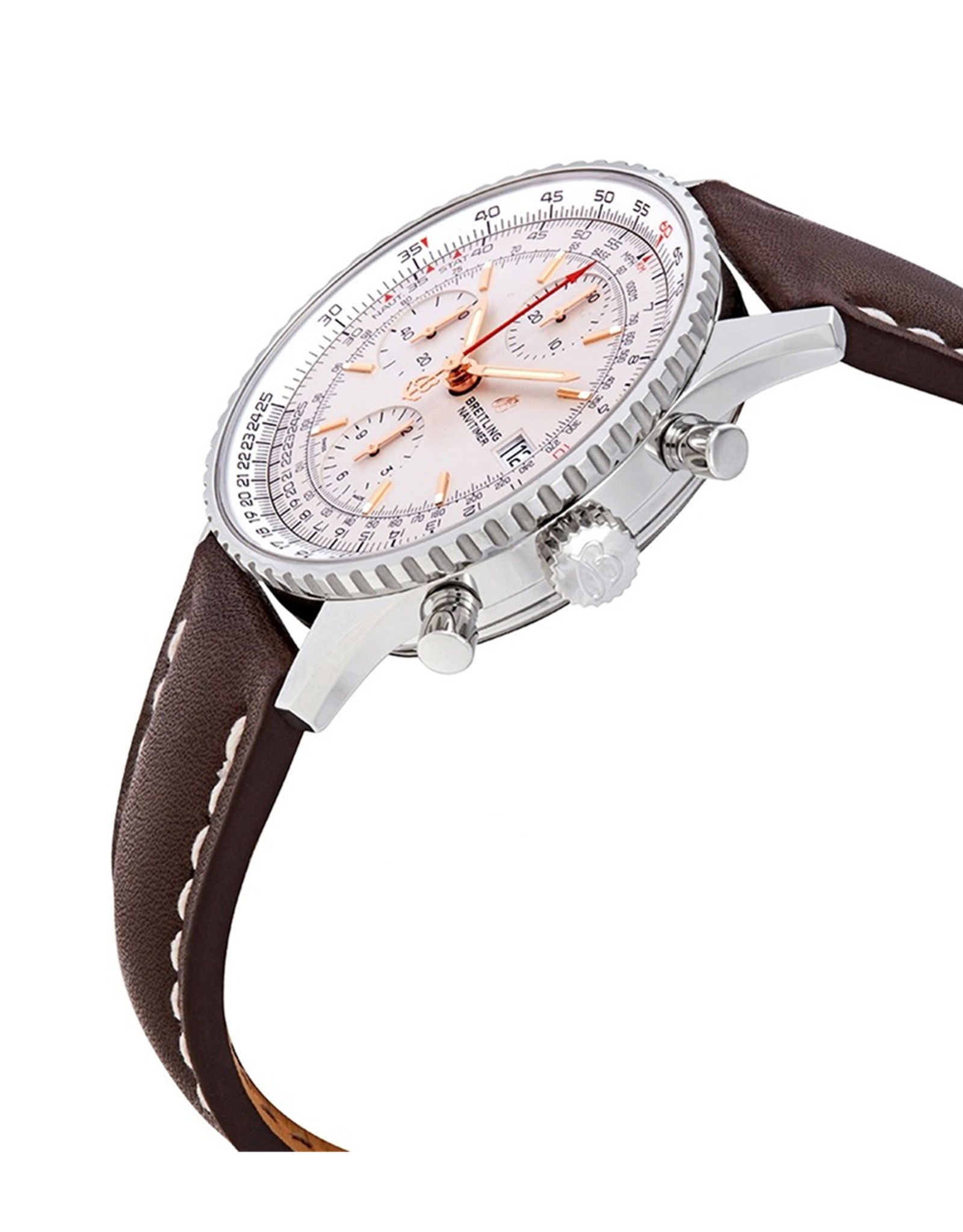 Breitling Navitimer Silver Dial Diact Cink A17325241B1P1 41 MM-1