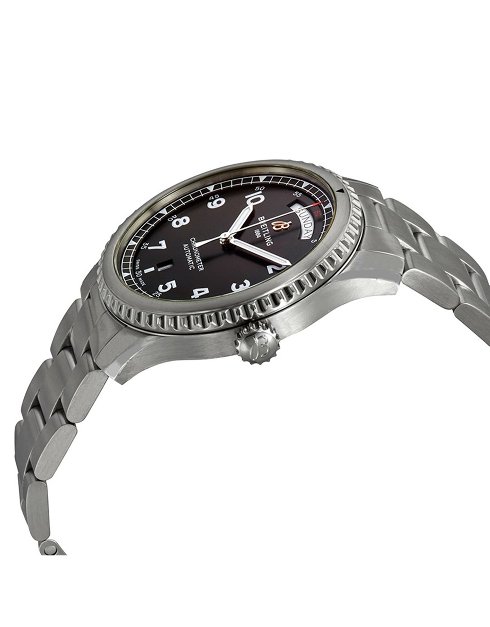 Breitling Navitimer Quadrante nero Digital Marker A45330101B1A1 41 MM-1