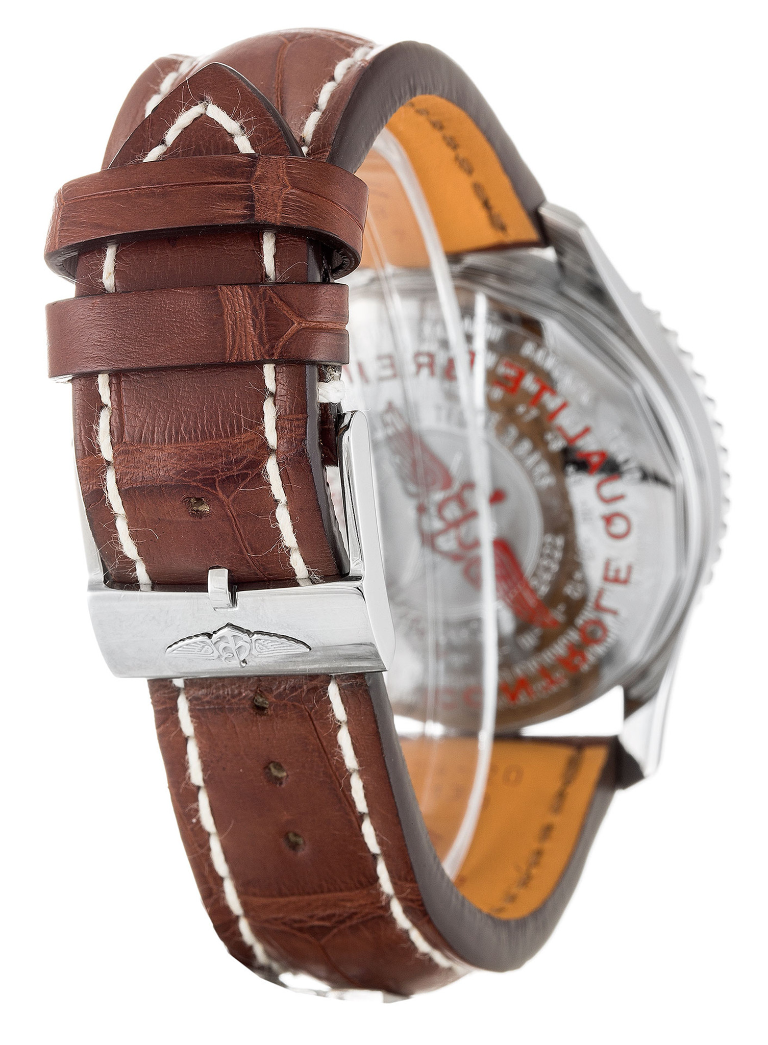 Breitling Navitimer World Quadrante nero Dia Nella Cinghia A24322 46MM-2