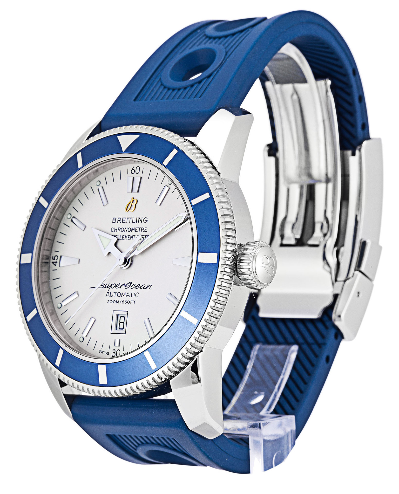 Breitling Superocean Heritage blu Case Stick Marker A17320 46MM-1