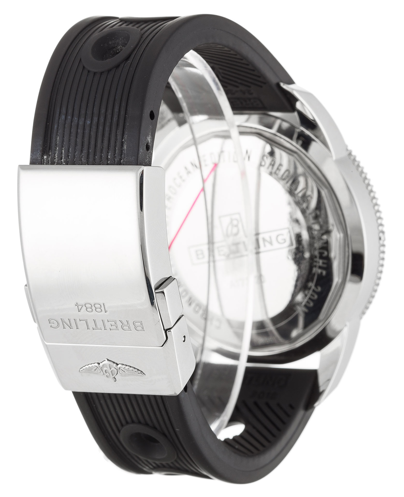 Breitling Superocean Heritage Quadrante nero Dialtra Di GoMMa A17320 46MM-2