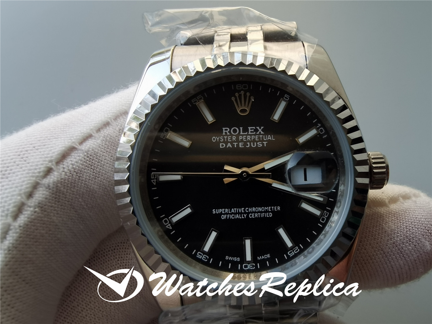 Rolex Datejust 126334 41MM Rhodium Dialse In Acciaio Inossidabile E Cinturino Per Uomo Guarda-1