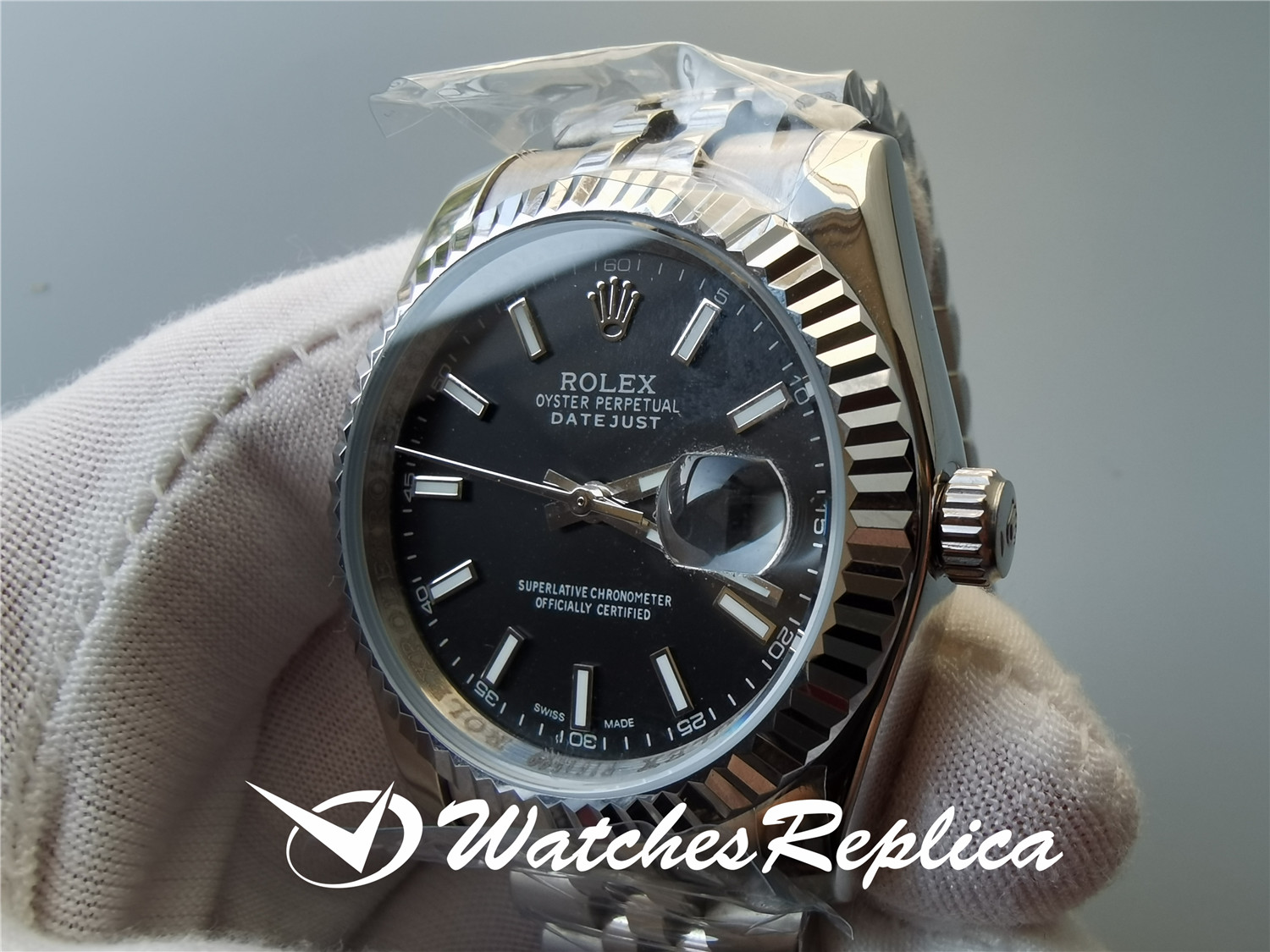 Rolex Datejust 126334 41MM Rhodium Dialse In Acciaio Inossidabile E Cinturino Per Uomo Guarda-2