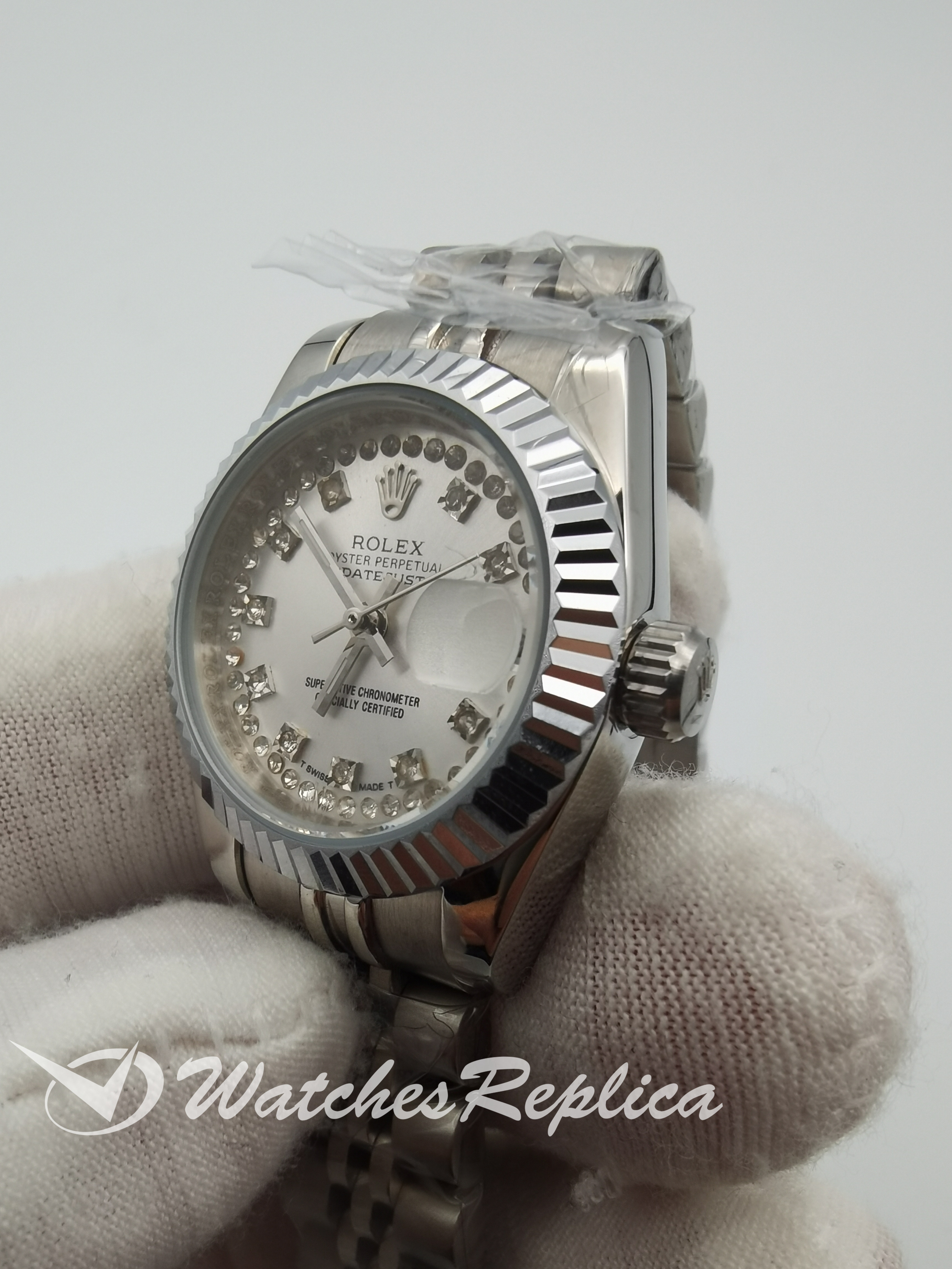 Rolex Datejust 279174 In Acciaio Inossidabile Oro 18K Per Donne Orologi Replica Da 28 MM-2