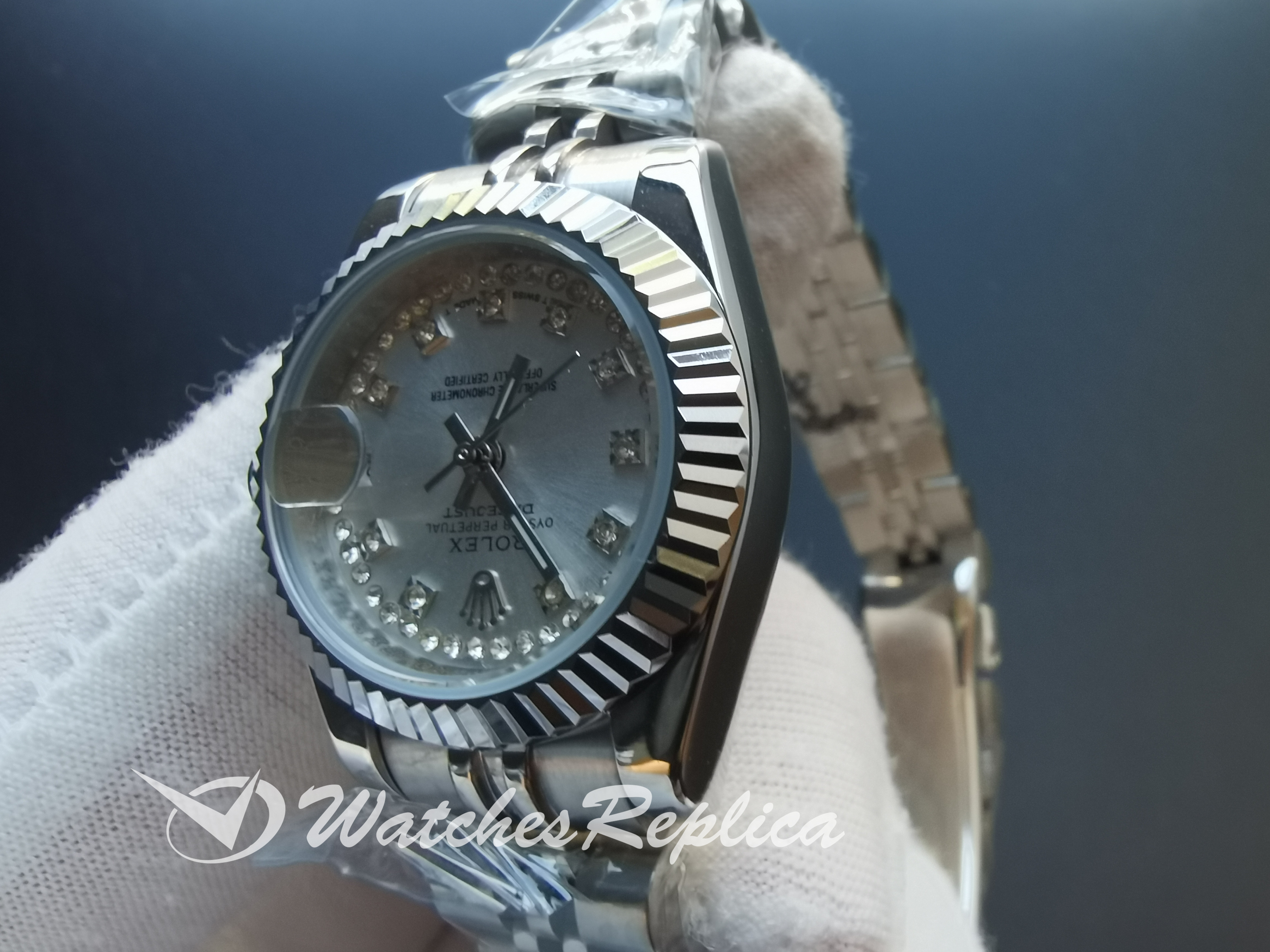 Rolex Datejust 279174 In Acciaio Inossidabile Oro 18K Per Donne Orologi Replica Da 28 MM-1