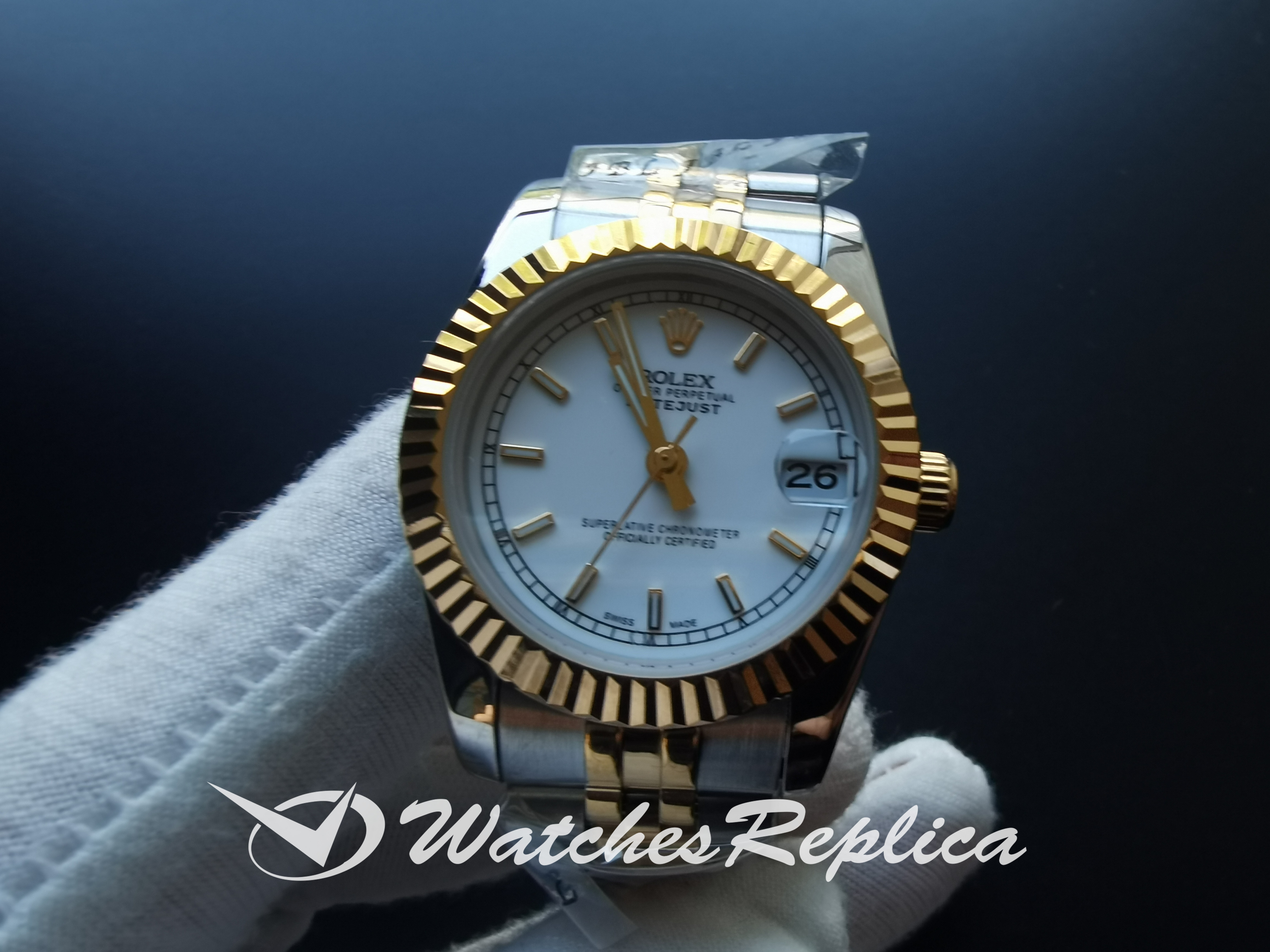 Rolex Datejust 178273 31MM In Acciaio Inossidabile Inossidabile Inossidabile Oro Giallo Per Donna Orologi Replica Da Donna-2