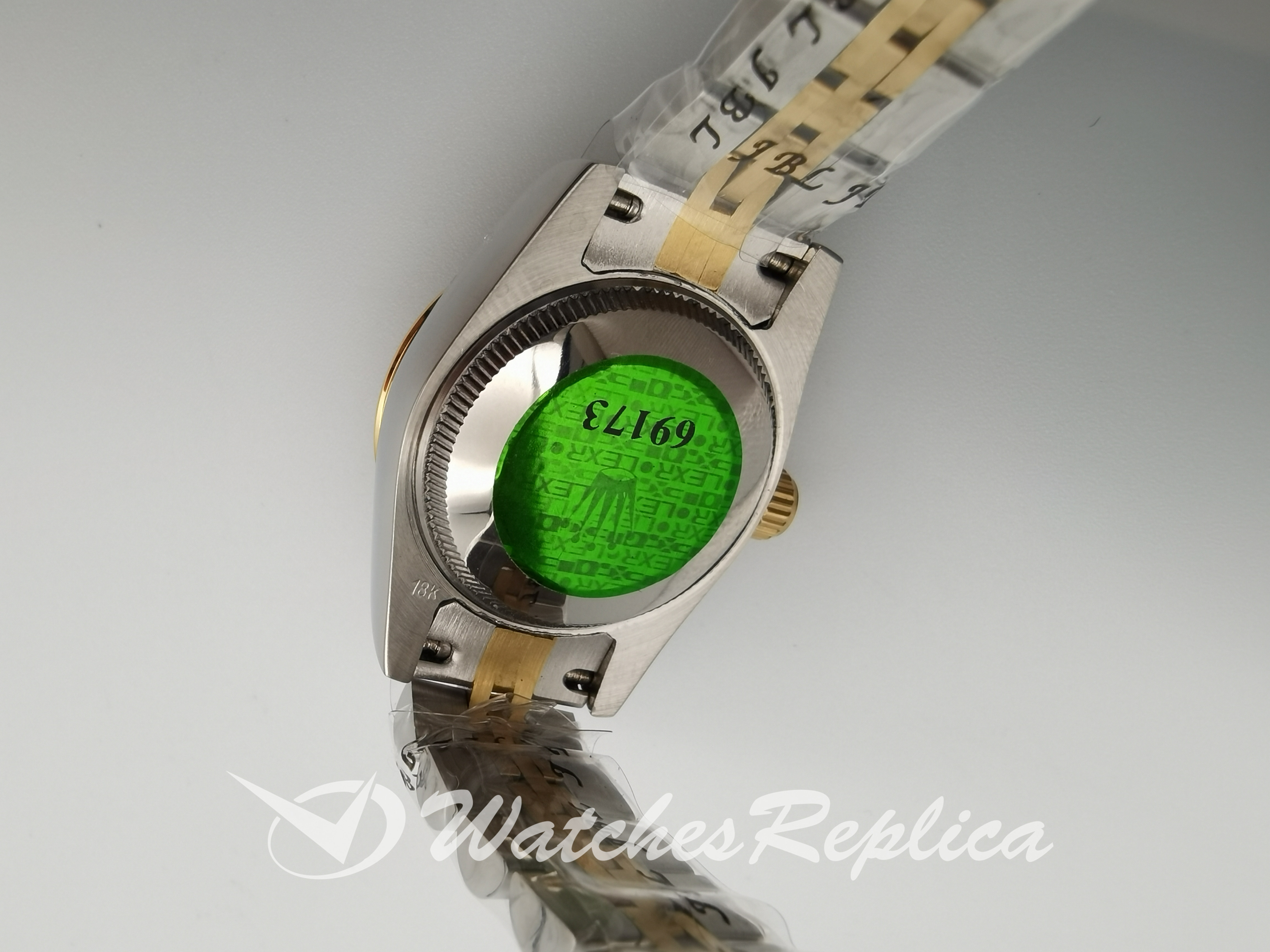 Rolex Datejust 179173 26MM 316 Grado In Acciaio Inossidabile Con Oro Giallo Per Women Orologi Replica-5