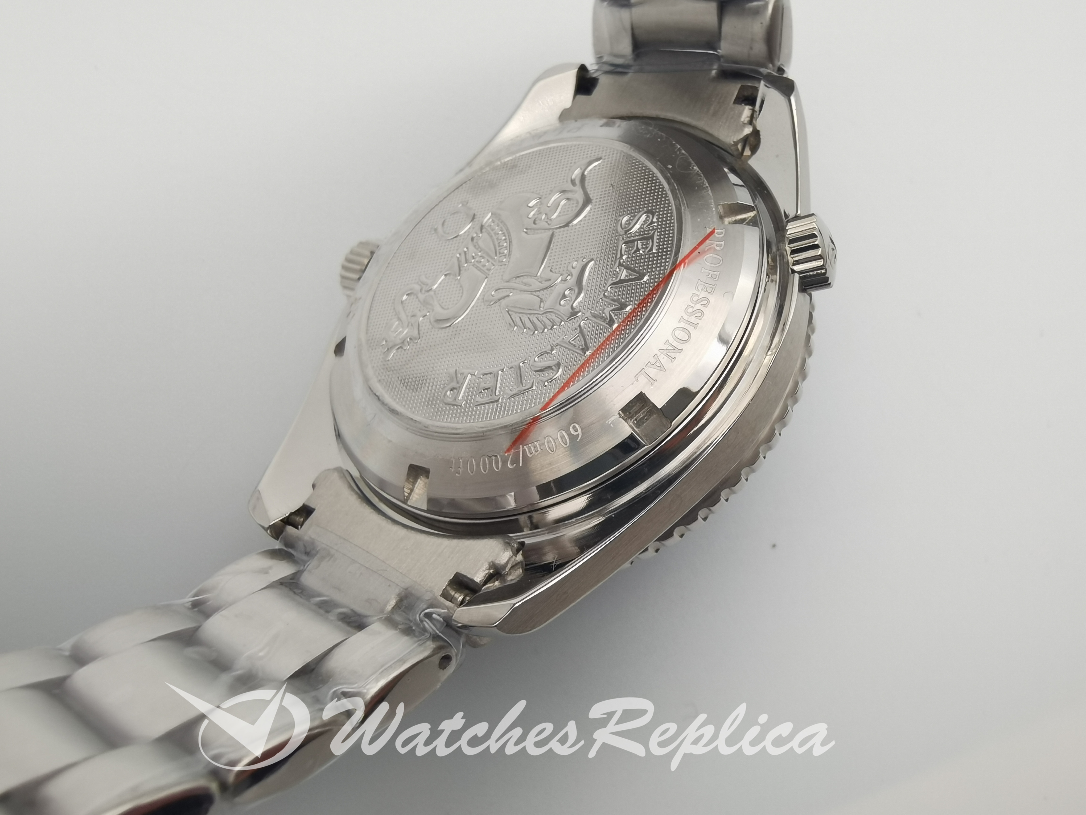 Omega Seamaster 2200.50.00 45MM Quadrante nero E Acciaio Inossidabile Per Uomo Orologi Replica-4