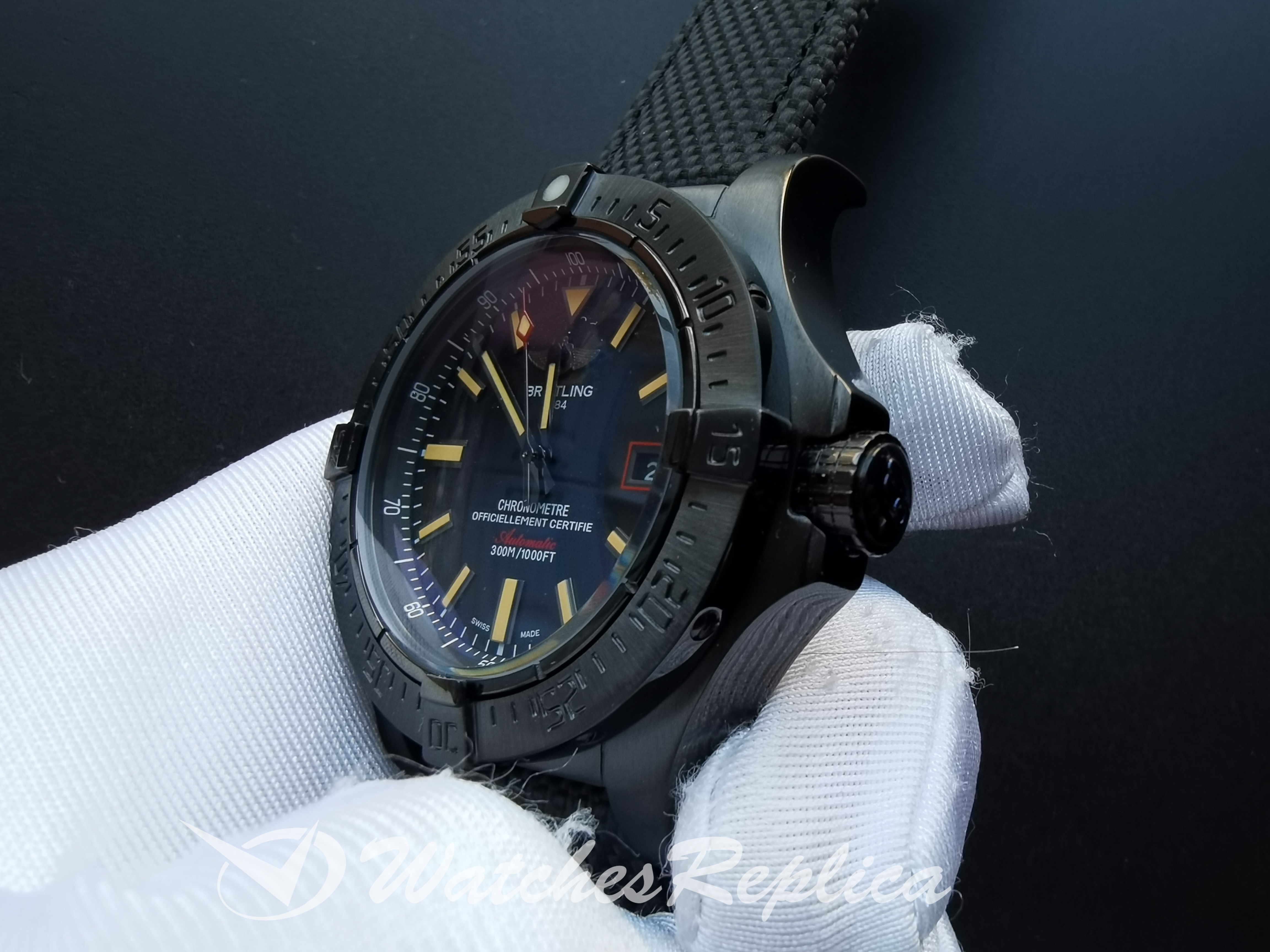 Omega Seamaster 215.92.46.22.01.001 45 MM In Acciaio Inossidabile Solido 316L Placcato Con Pvd Per Uomo Orologi Replica-1