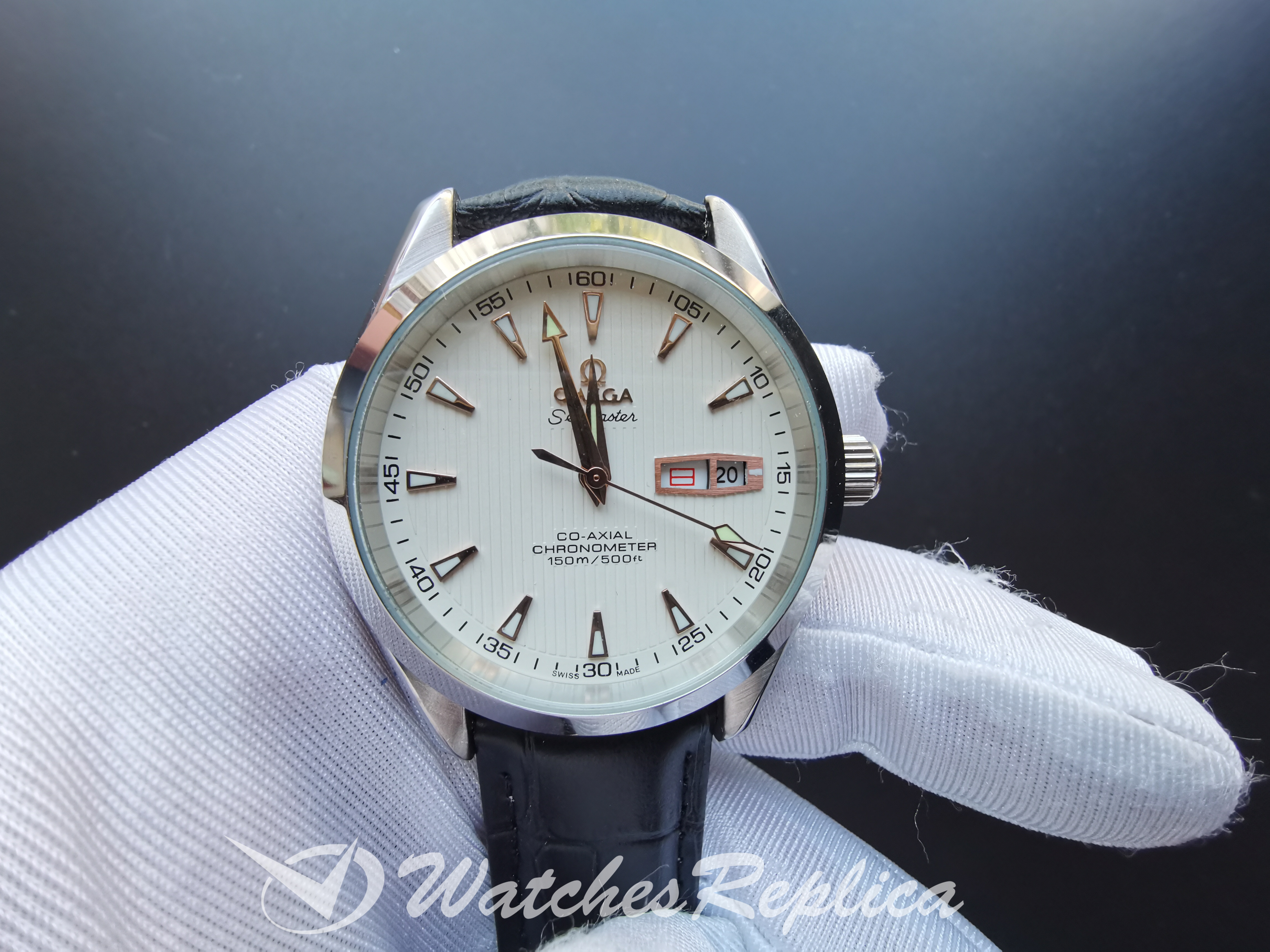 Omega Seamaster 231.13.43.22.02.003 43 MM In Acciaio Bianco E Inossidabile Per Donne-1