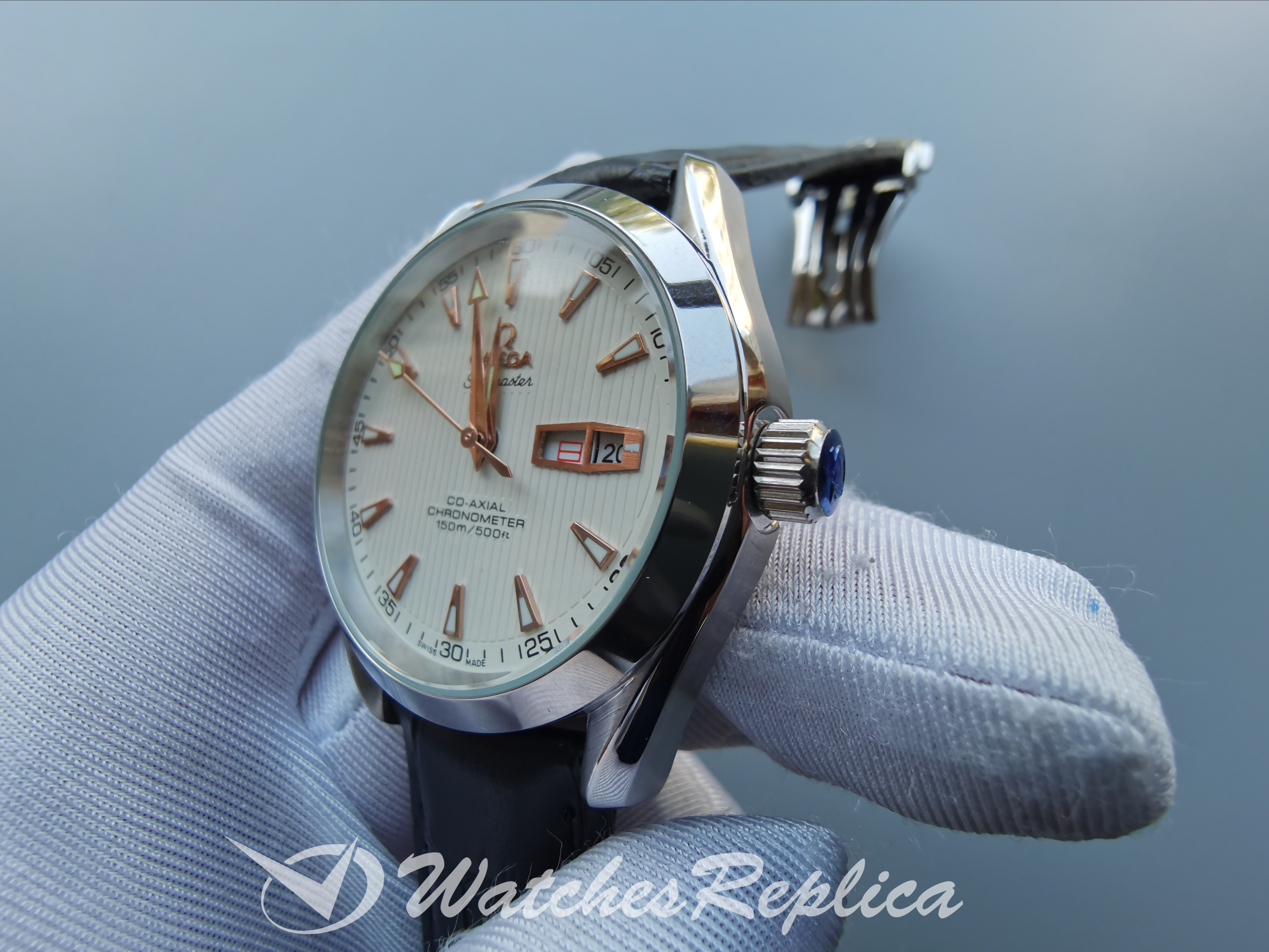 Omega Seamaster 231.13.43.22.02.003 43 MM In Acciaio Bianco E Inossidabile Per Donne-2