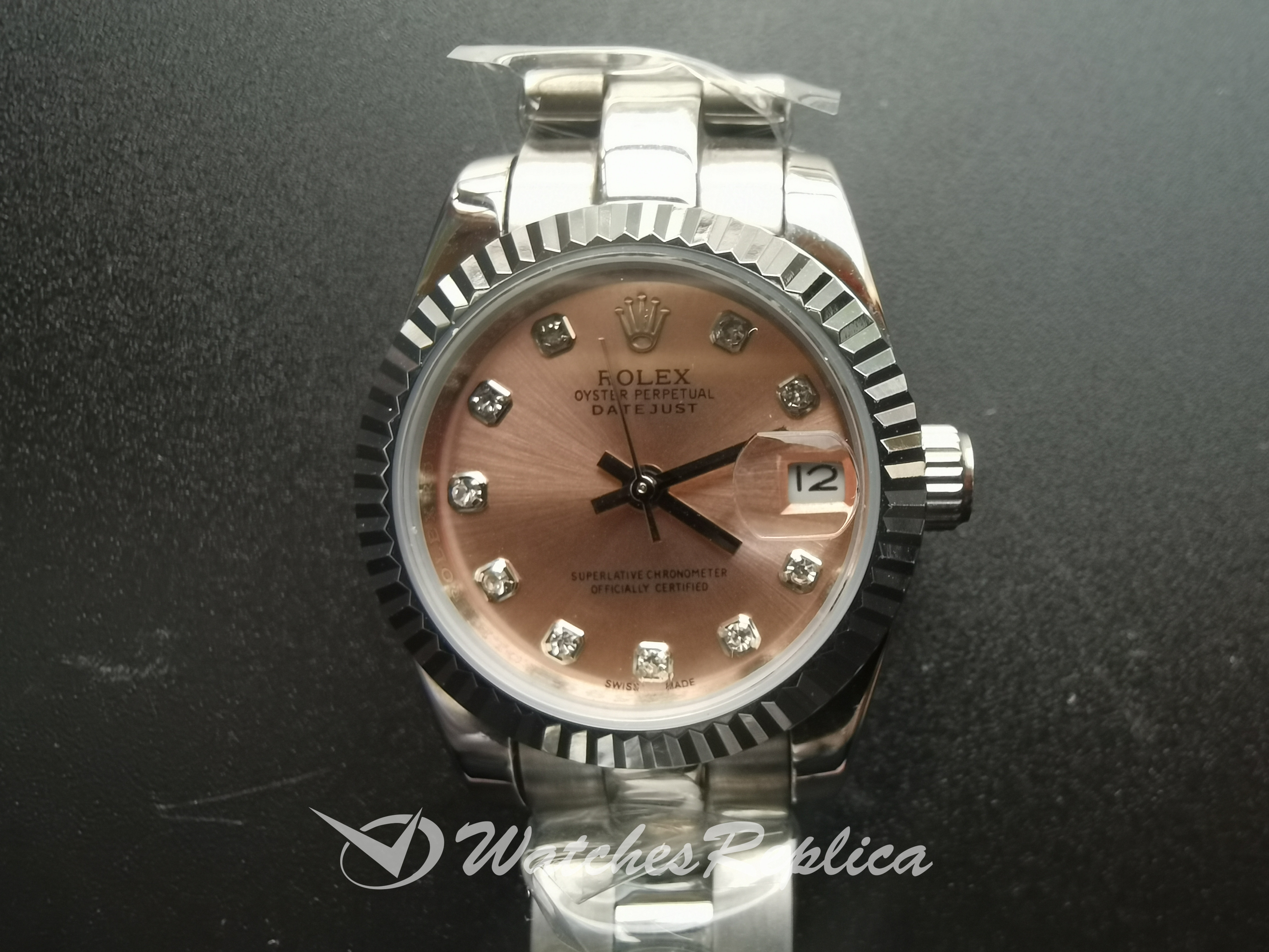 Rolex Datejust 178271 Oyster In Acciaio Inossidabile Pink 31 MM Per Women Orologi Replica-1