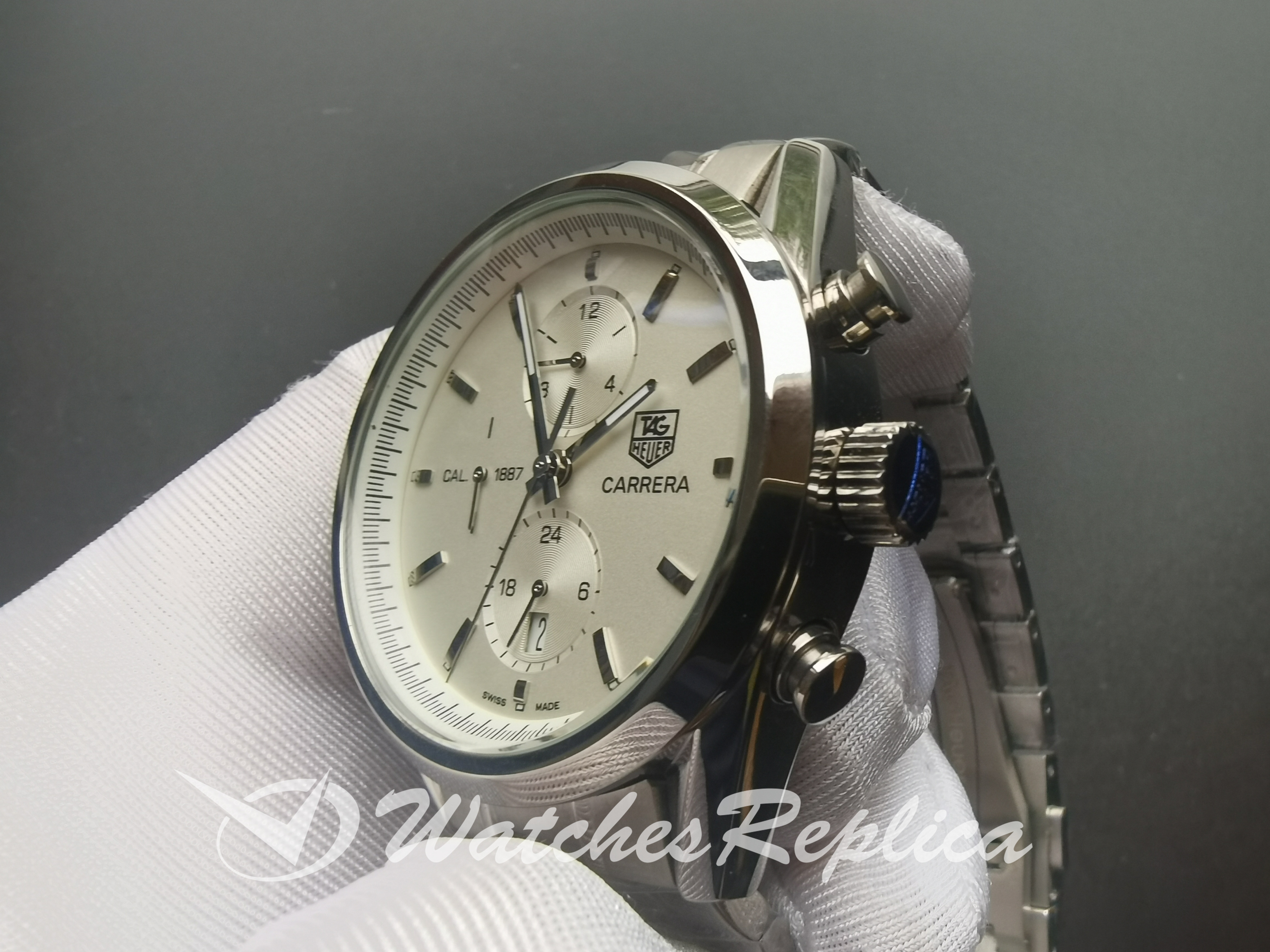 Rolex Tag Heuer Carrera Car2111.Ba0720 41MM Acciaio In Acciaio Inossidabile Per Uomo Guarda-2