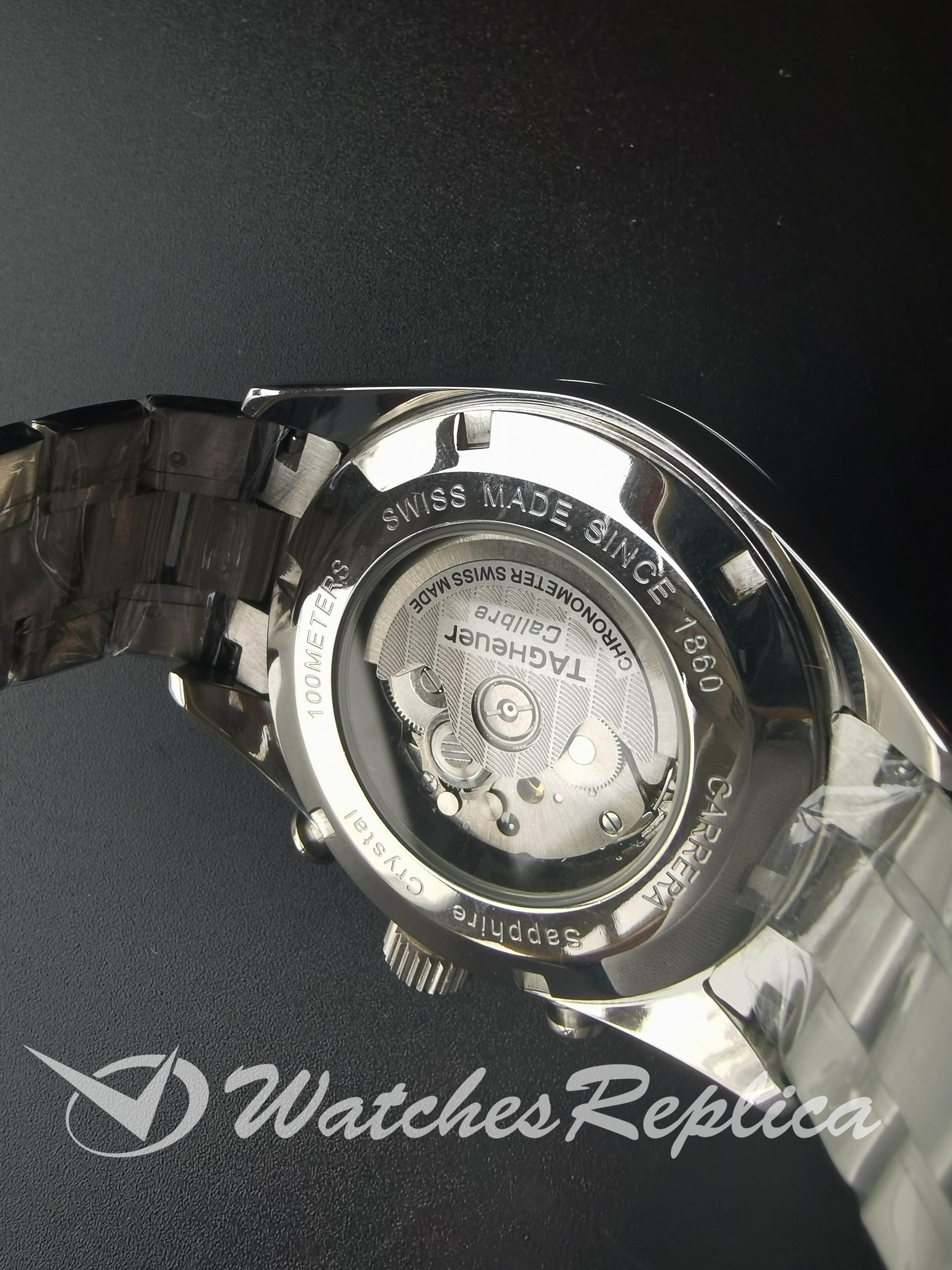 Rolex Tag Heuer Carrera Car2111.Ba0720 41MM Acciaio In Acciaio Inossidabile Per Uomo Guarda-3