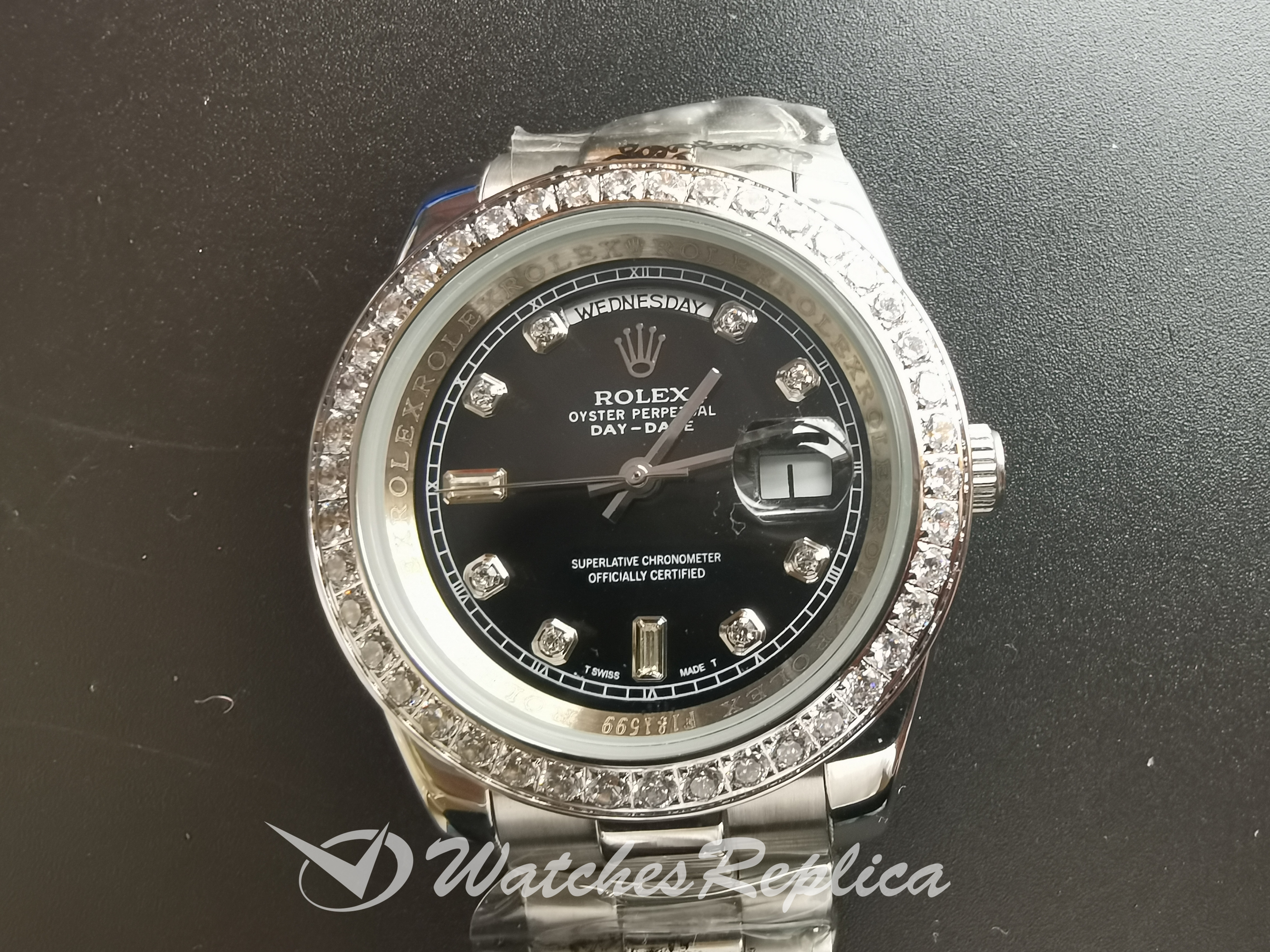 Rolex Day Data 228349Rbr 40MM 316 Grado In Acciaio Inossidabile Per Uomo Orologi Replica-1