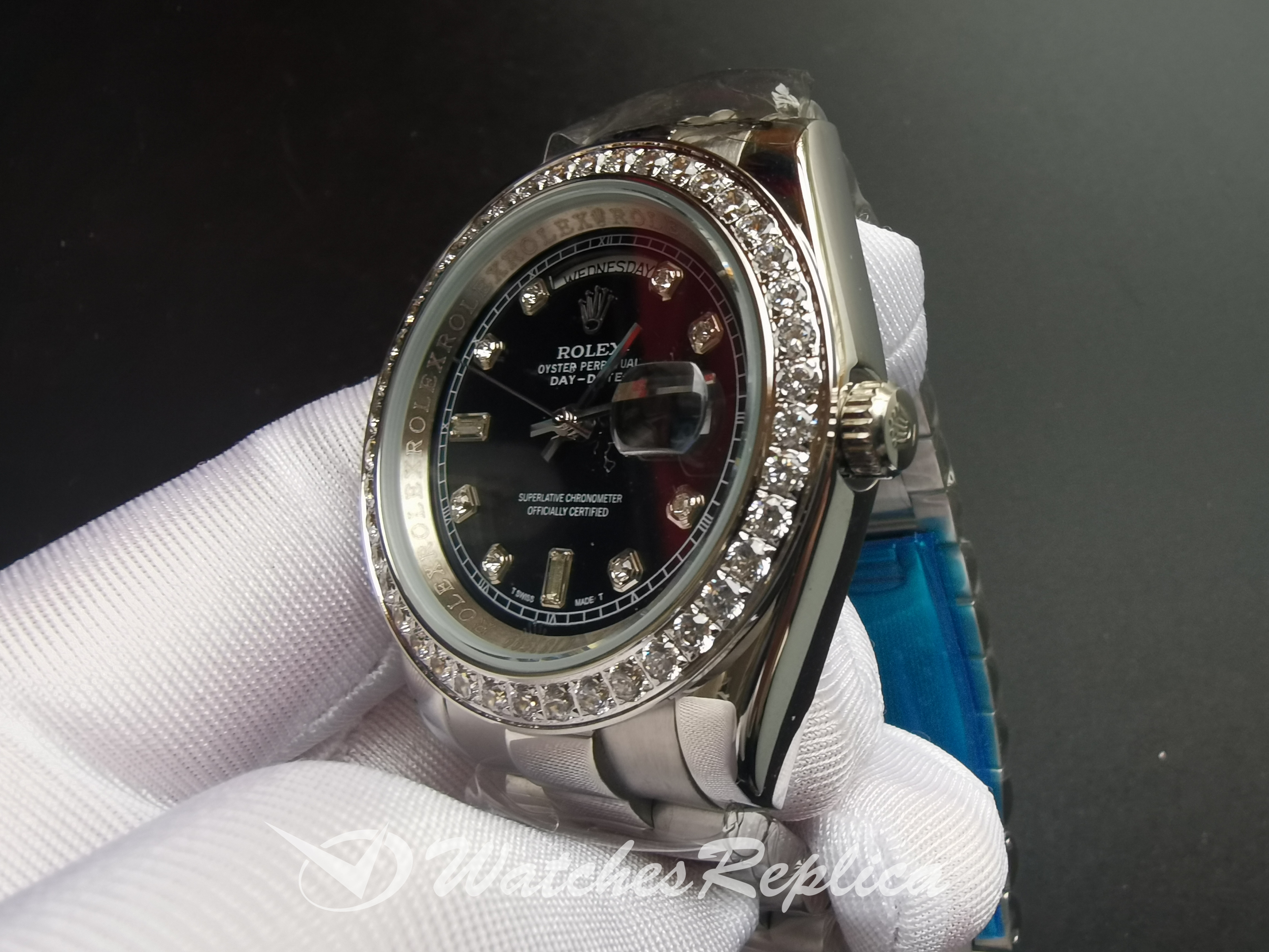 Rolex Day Data 228349Rbr 40MM 316 Grado In Acciaio Inossidabile Per Uomo Orologi Replica-2