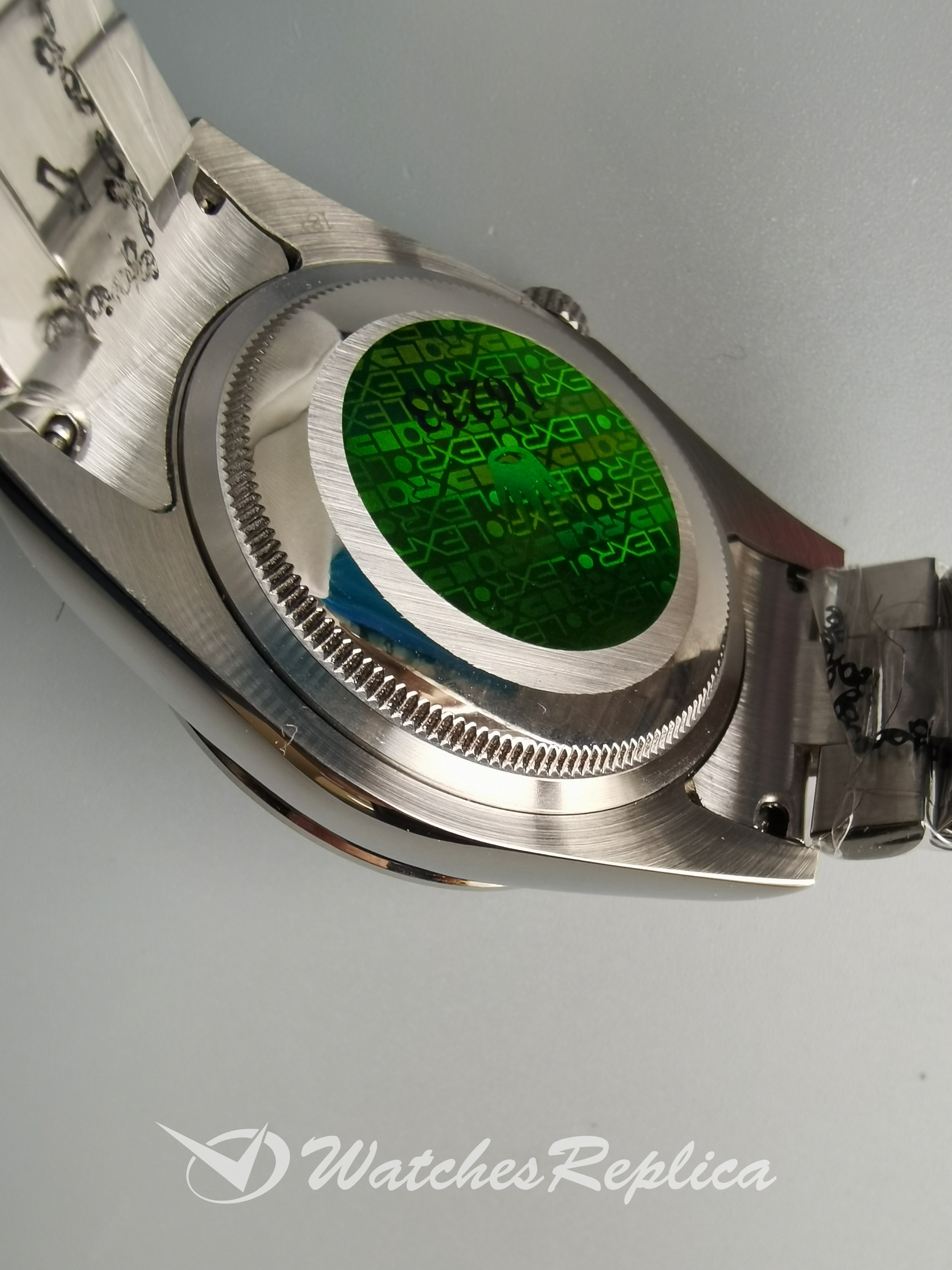 Rolex Day-Date 118346 Acciaio Con Diamanti Diamonds Verde 36MM Per Women Orologi Replica-3